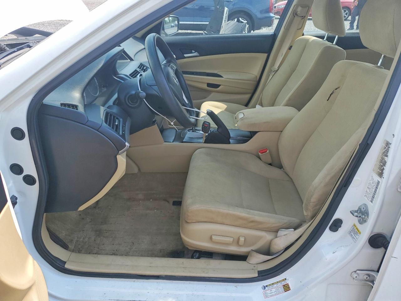 2011 Honda Accord Lxp White vin: 1HGCP2F41BA039970