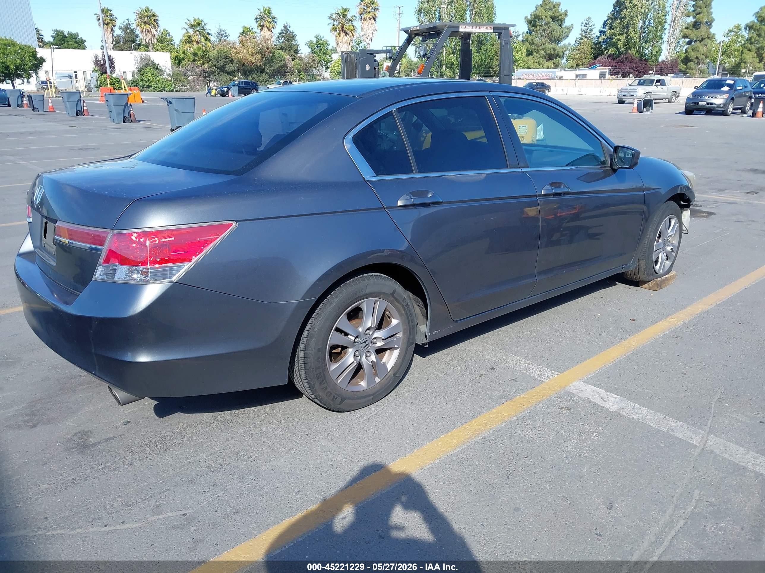 2011 Honda Accord 2.4 Lx-p Green vin: 1HGCP2F41BA043775