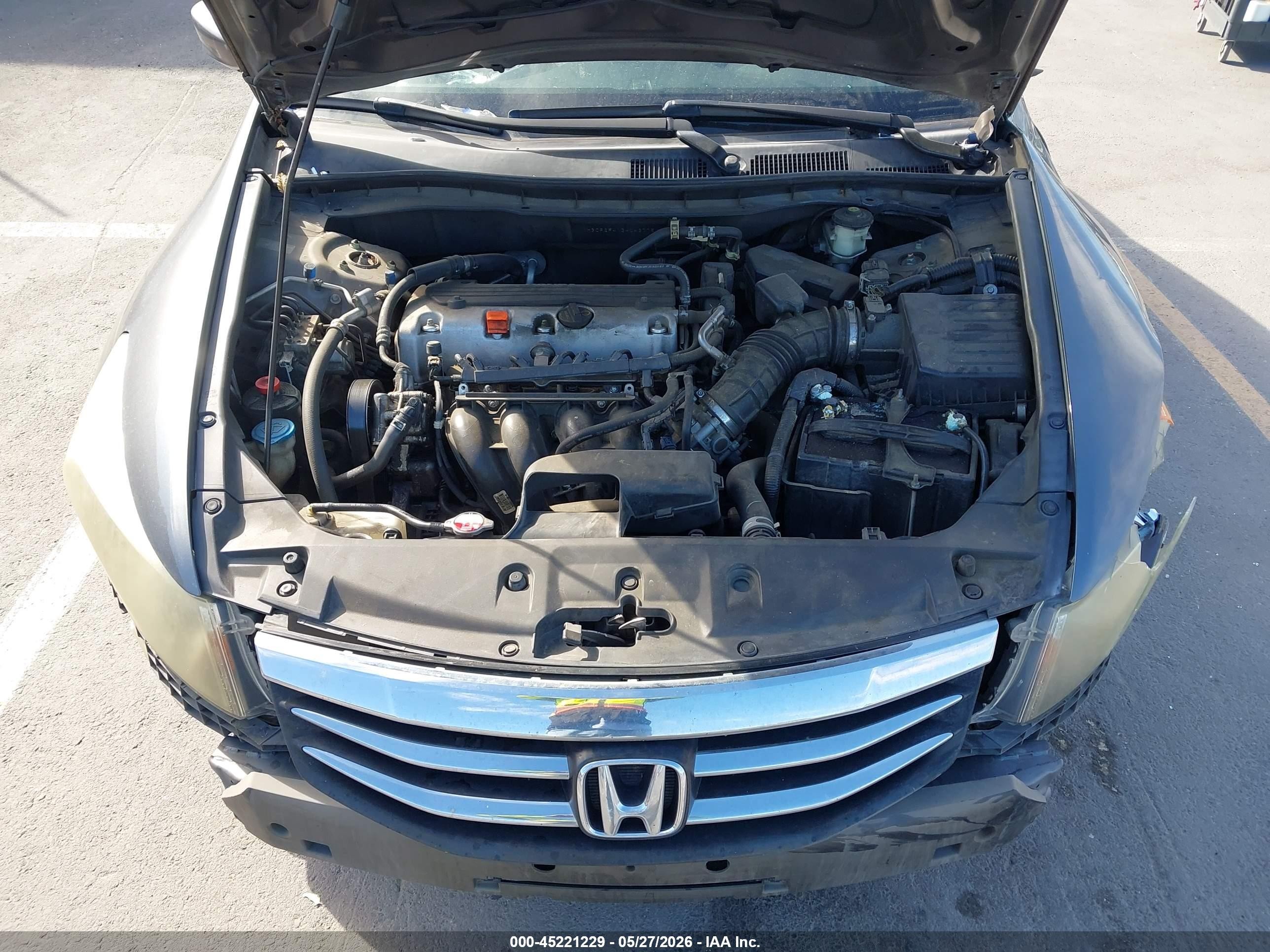 2011 Honda Accord 2.4 Lx-p Green vin: 1HGCP2F41BA043775