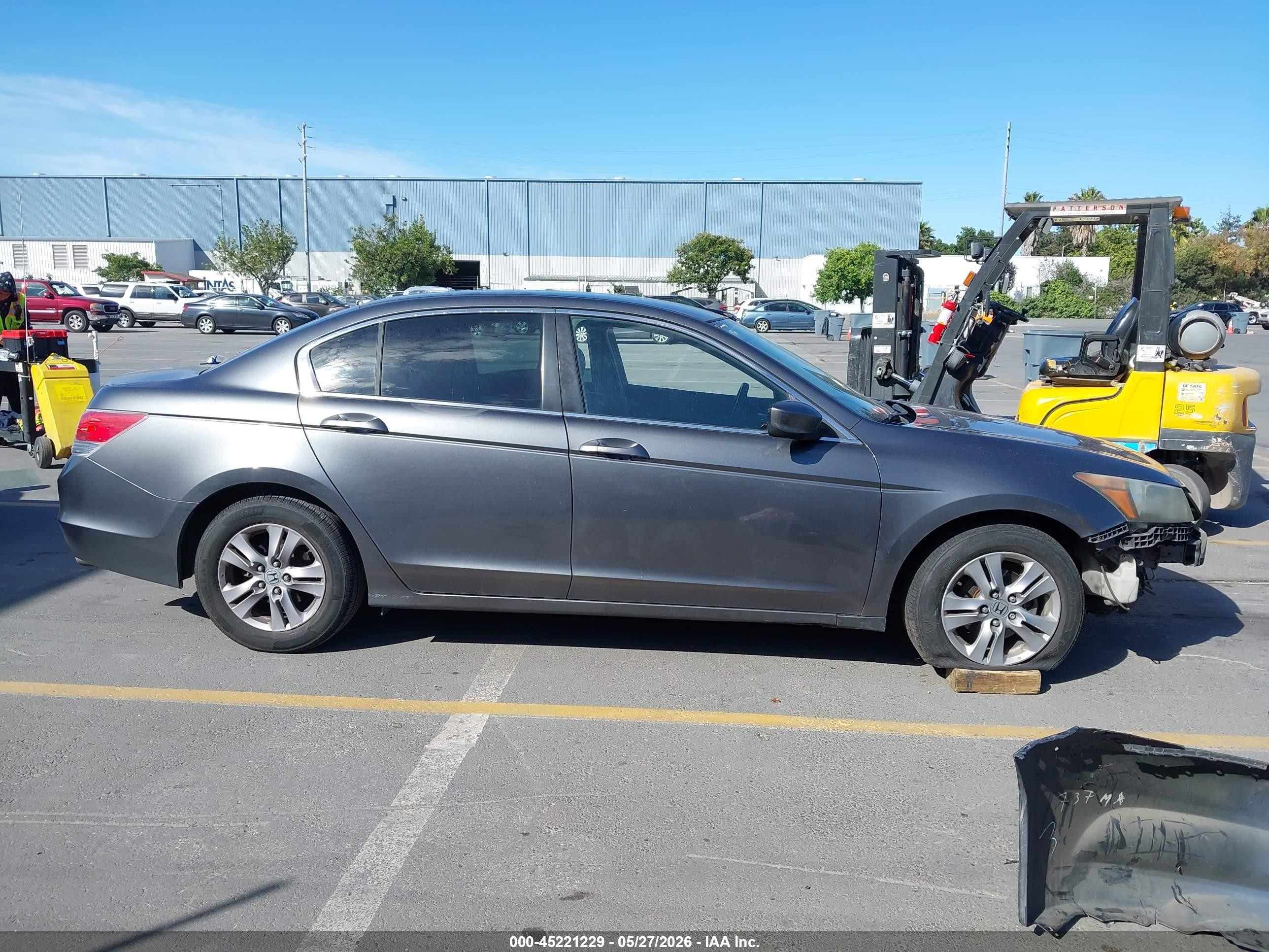 2011 Honda Accord 2.4 Lx-p Green vin: 1HGCP2F41BA043775