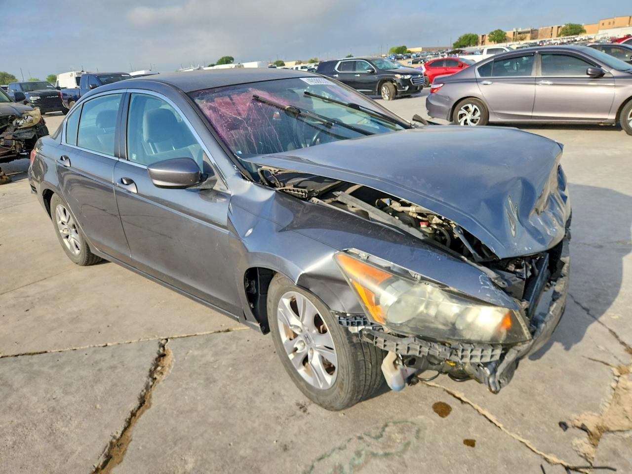 2012 Honda Accord Lxp Gray vin: 1HGCP2F41CA031837