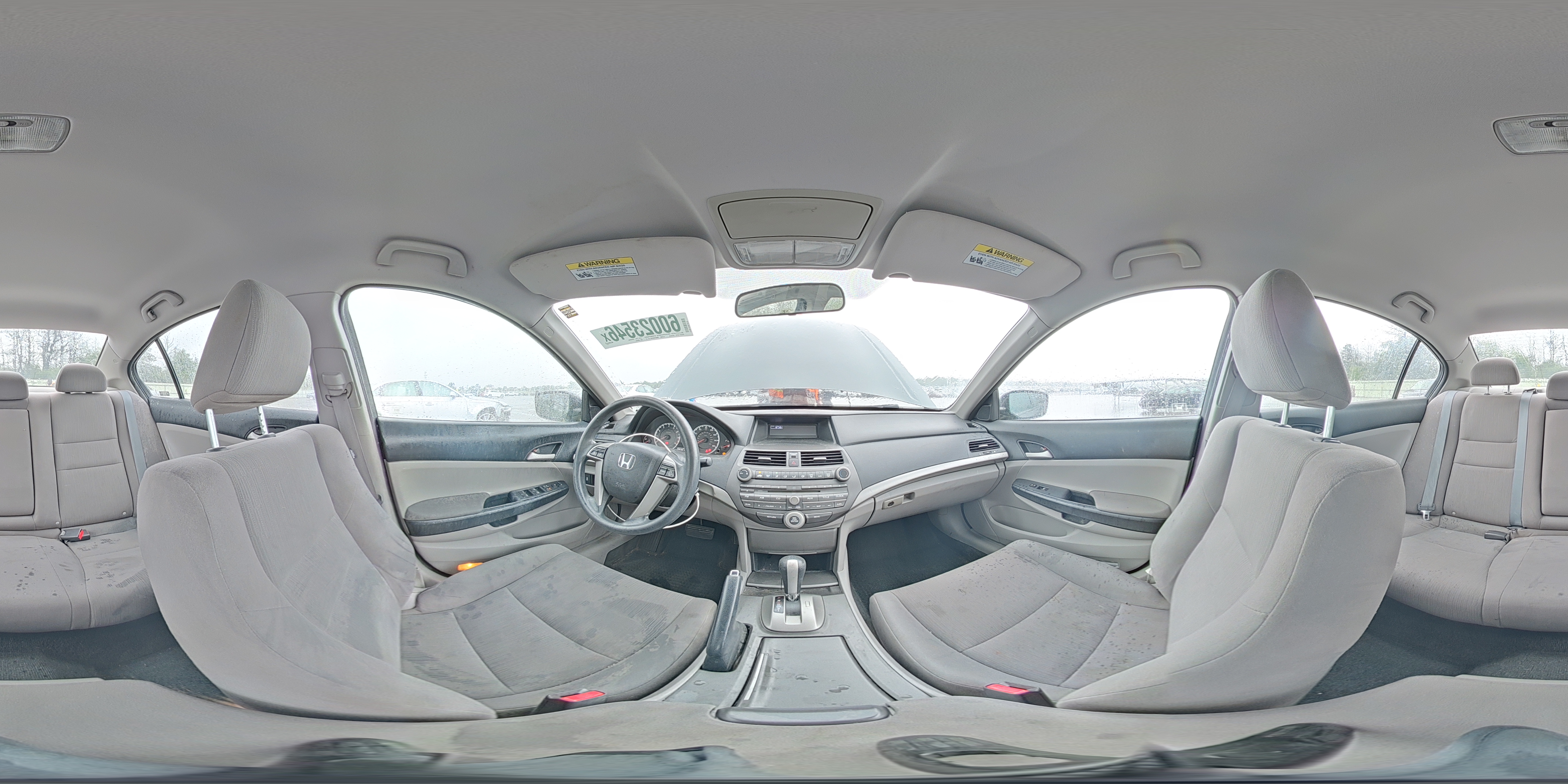 2012 Honda Accord Lxp Серый vin: 1HGCP2F41CA082965
