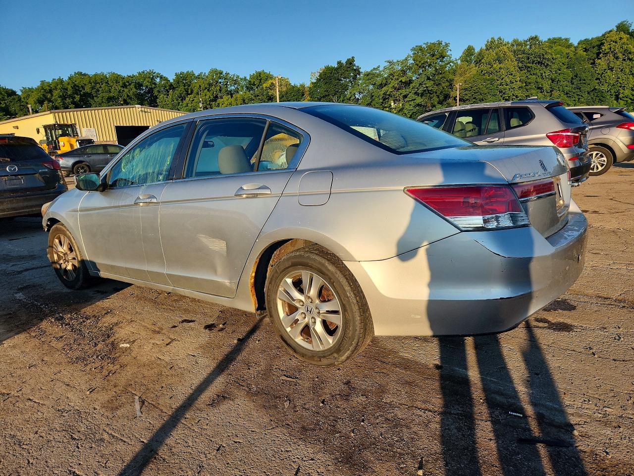 2012 Honda Accord Lxp Silver vin: 1HGCP2F41CA111672
