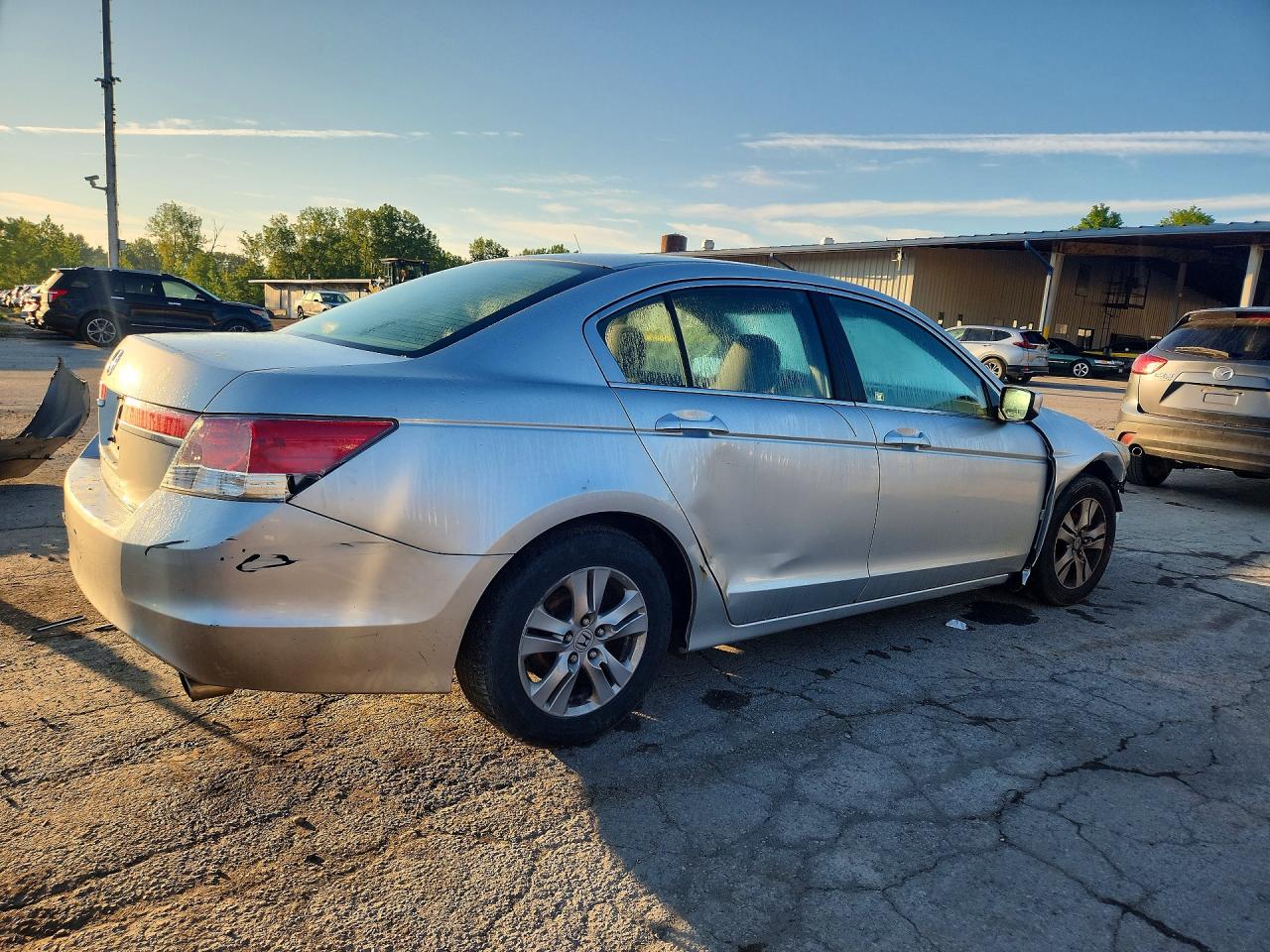 2012 Honda Accord Lxp Silver vin: 1HGCP2F41CA111672