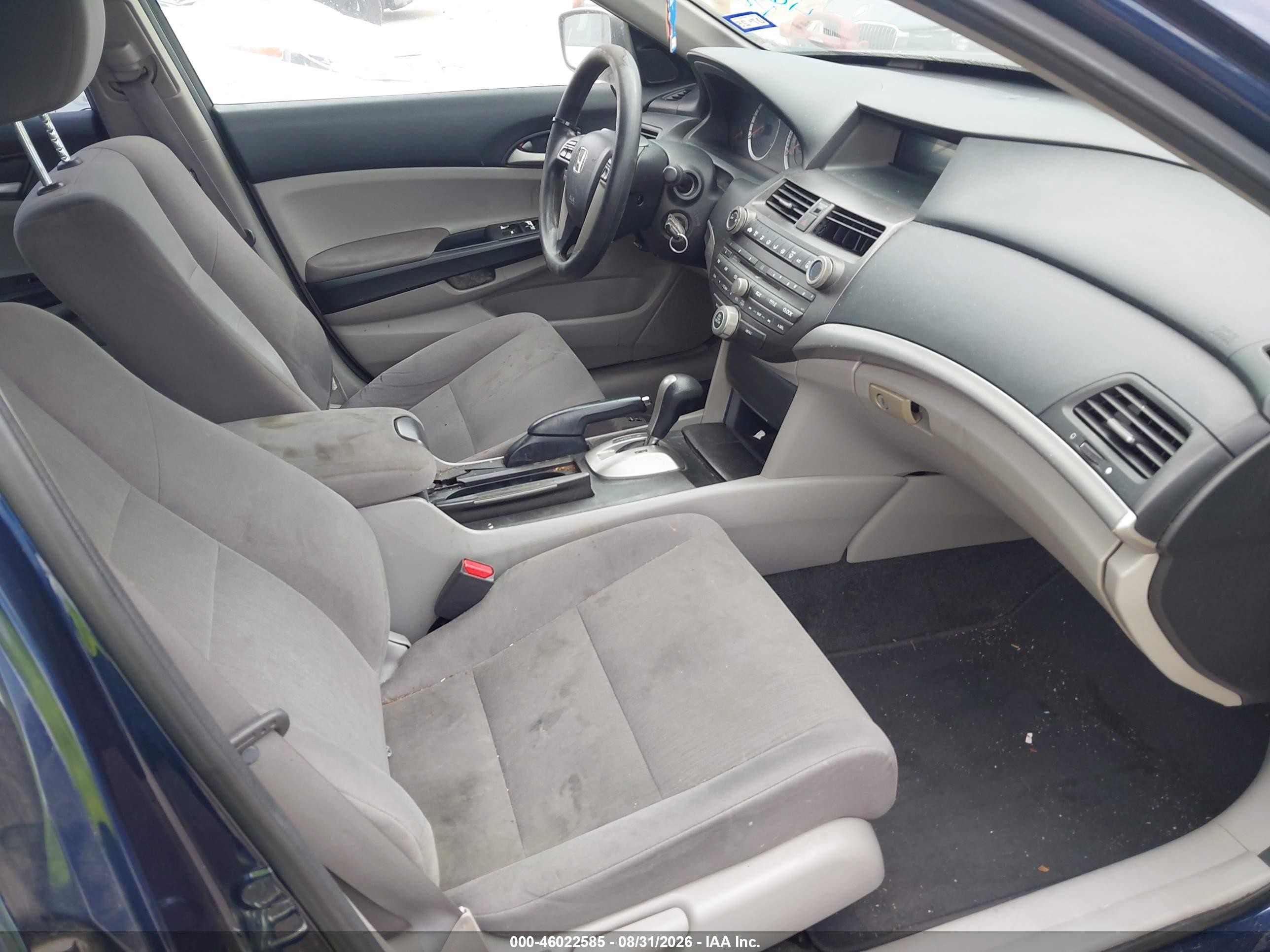 2012 Honda Accord 2.4 Lx-p Blue vin: 1HGCP2F41CA112126