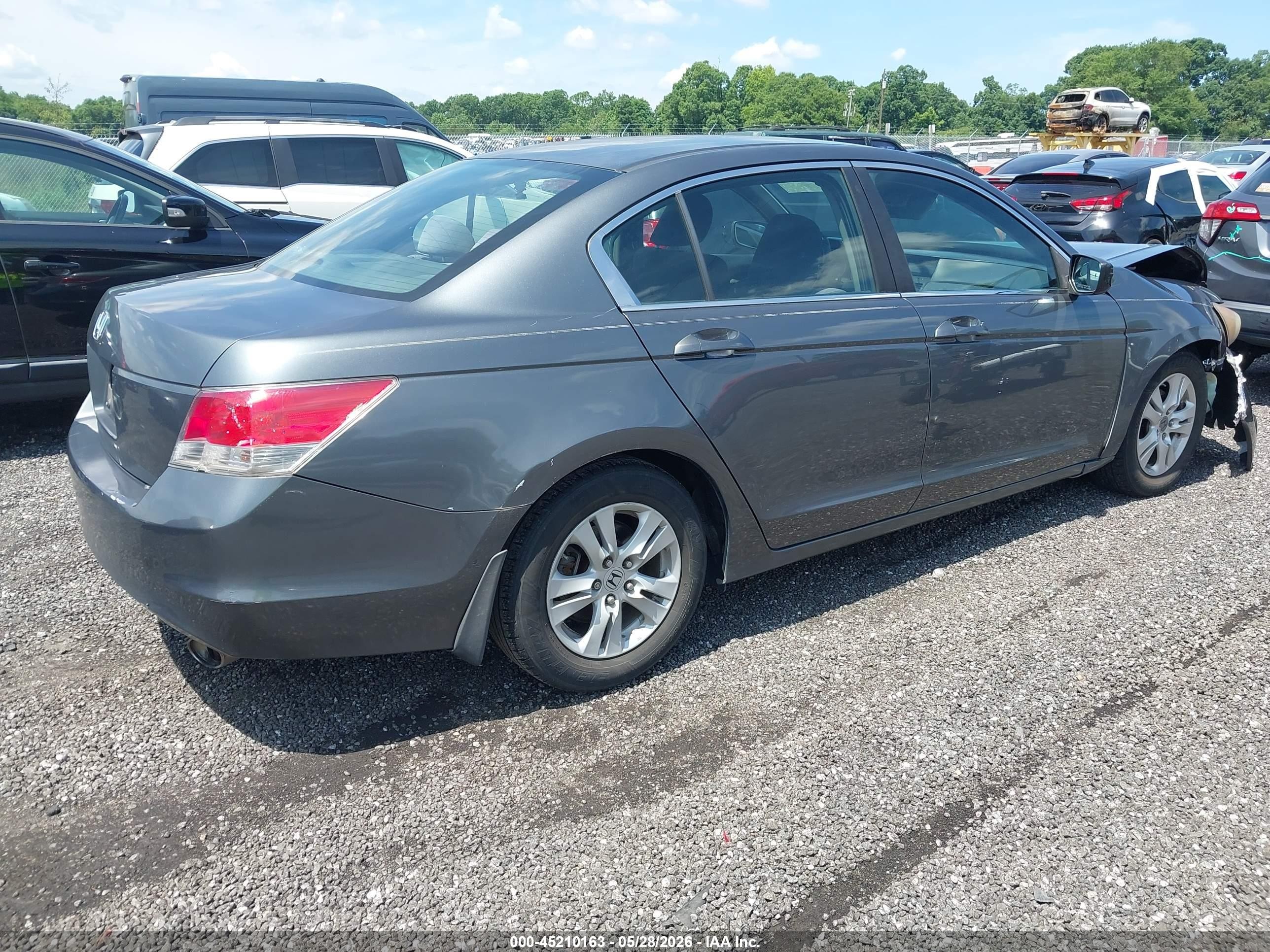 2010 Honda Accord 2.4 Lx-p Gray vin: 1HGCP2F42AA043024