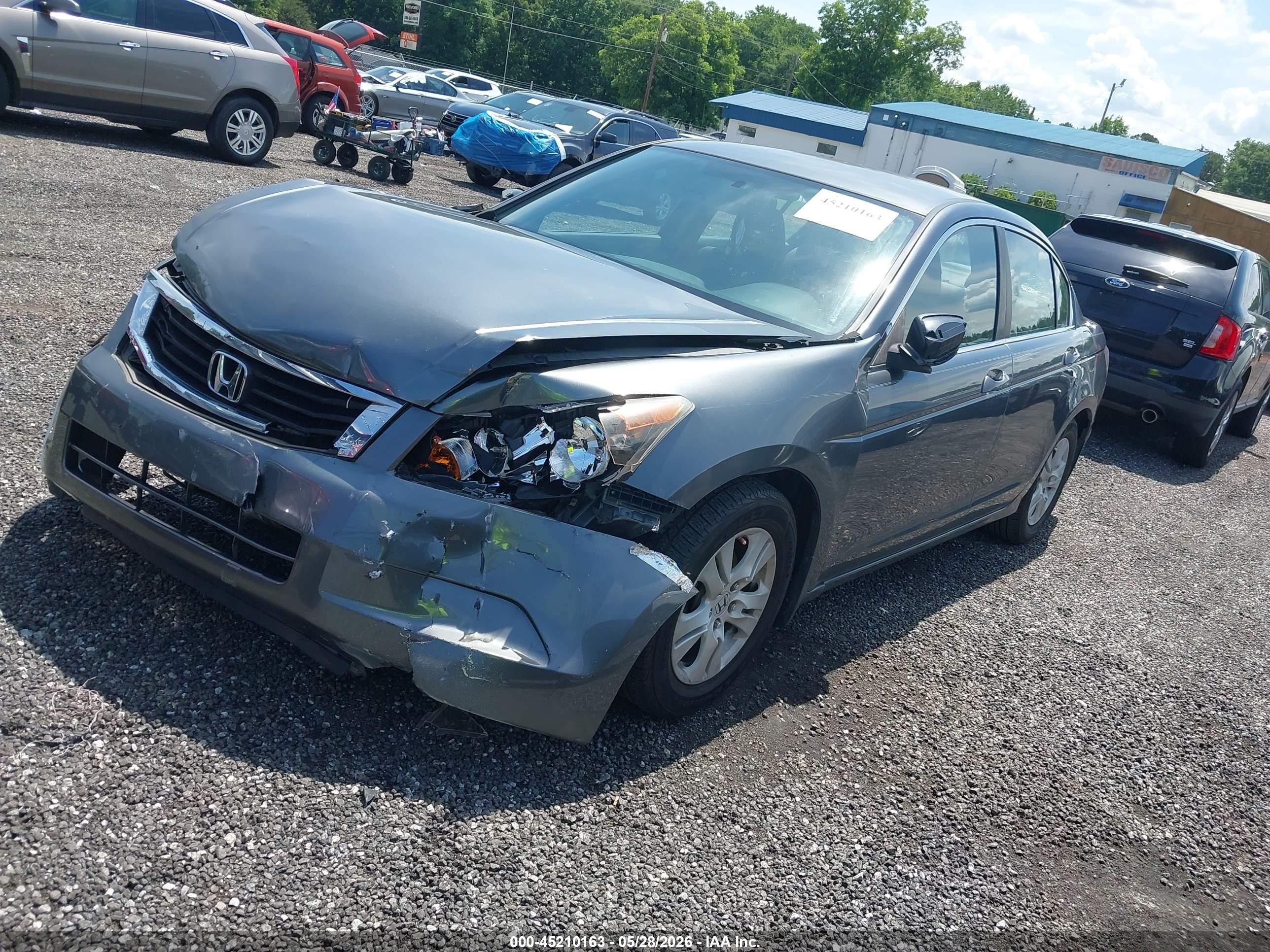 2010 Honda Accord 2.4 Lx-p Gray vin: 1HGCP2F42AA043024