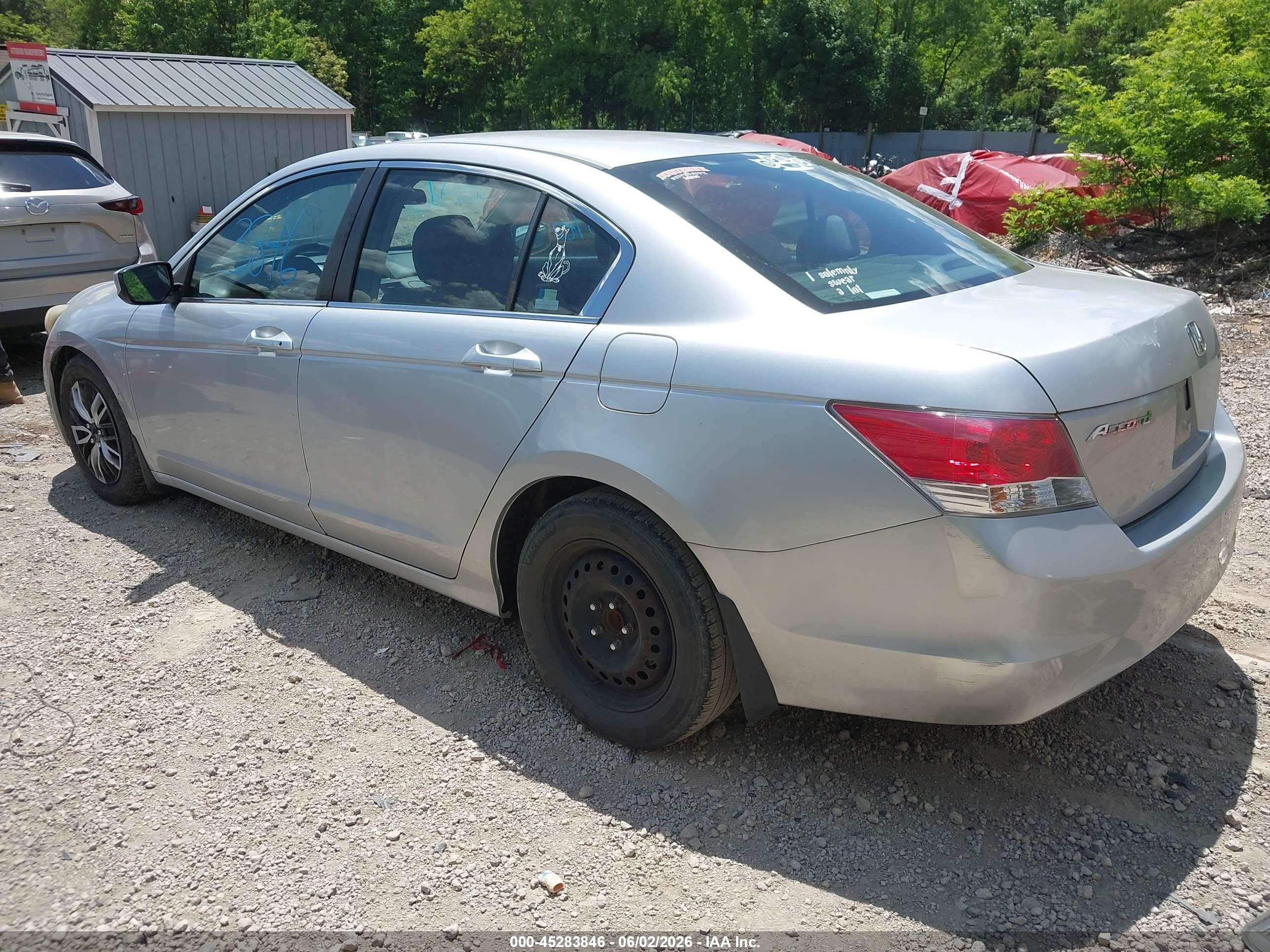 2010 Honda Accord 2.4 Lx-p Silver vin: 1HGCP2F42AA077898