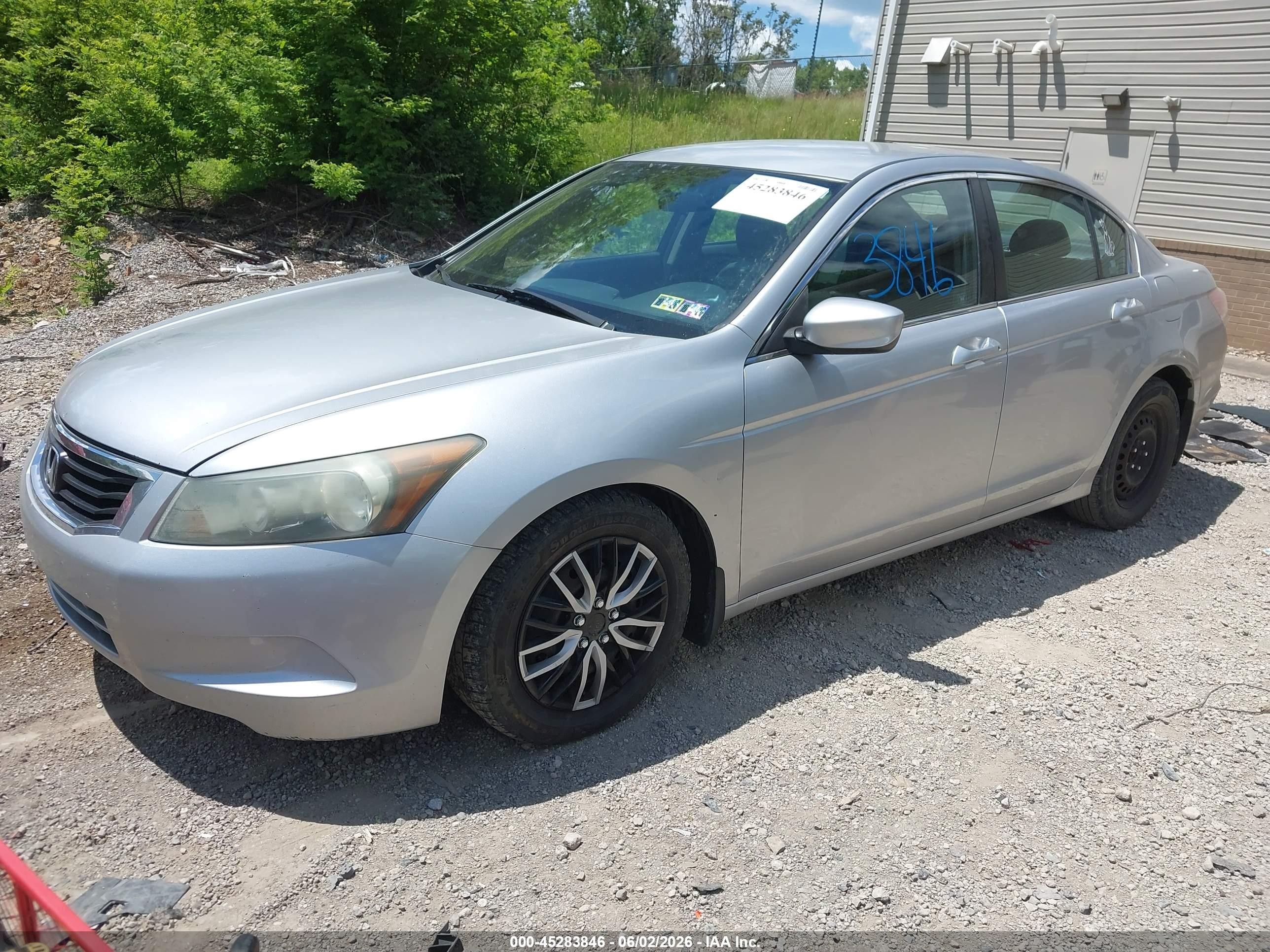 2010 Honda Accord 2.4 Lx-p Silver vin: 1HGCP2F42AA077898