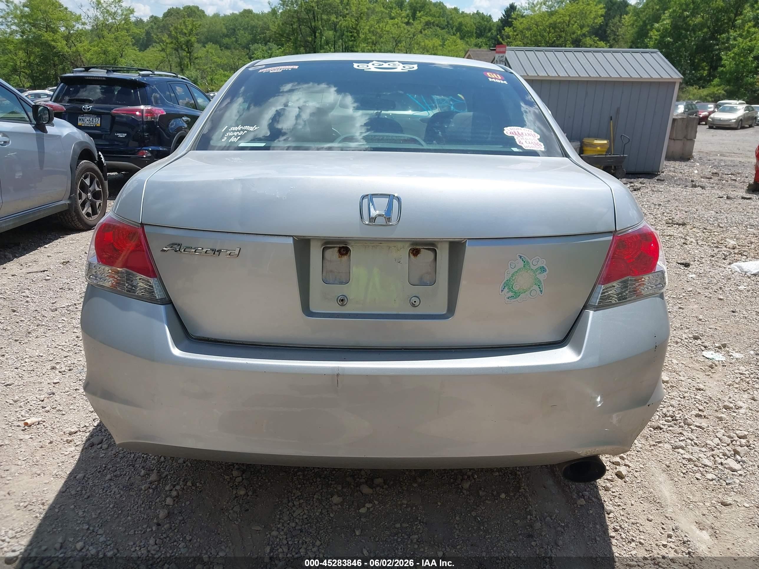 2010 Honda Accord 2.4 Lx-p Silver vin: 1HGCP2F42AA077898