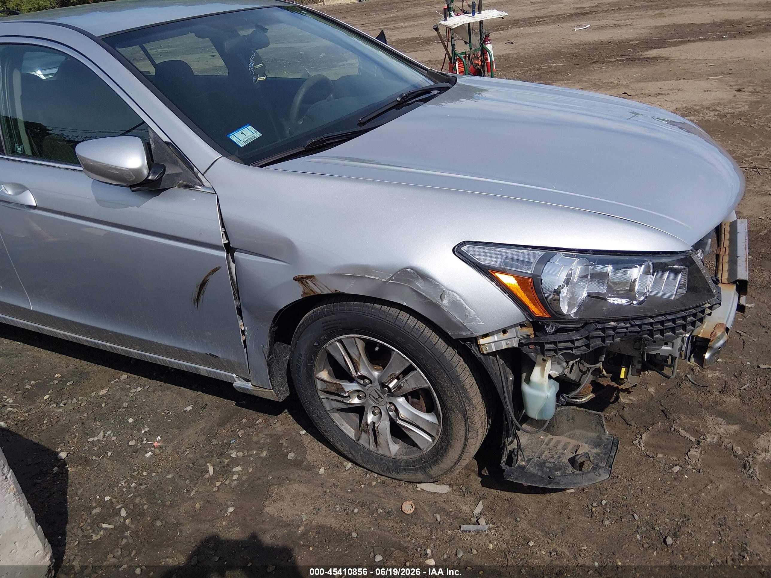 2010 Honda Accord 2.4 Lx-p Silver vin: 1HGCP2F42AA089520