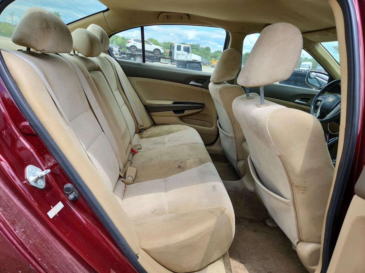 2010 Honda Accord Lxp Burgundy vin: 1HGCP2F42AA097682