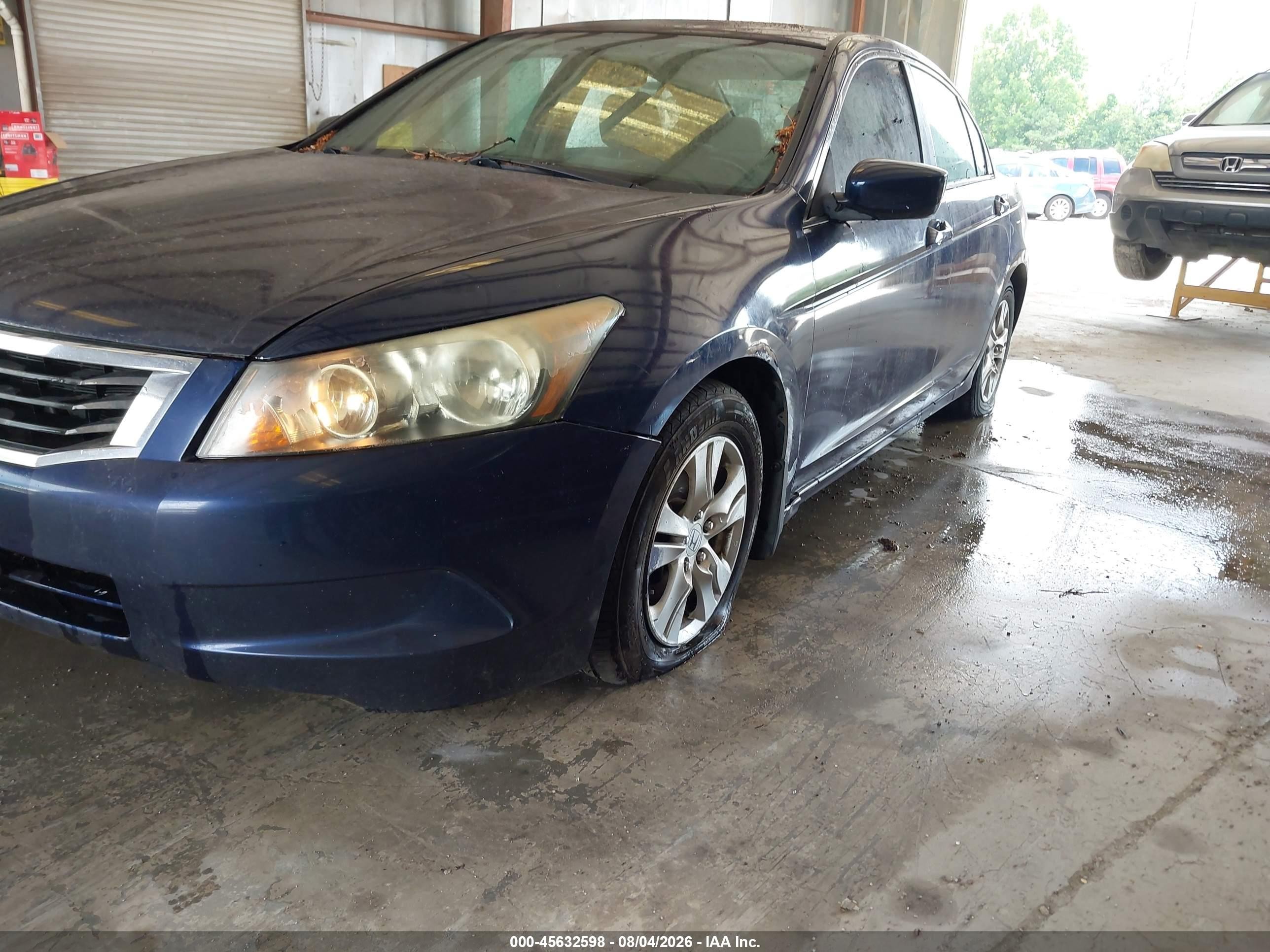 2010 Honda Accord 2.4 Lx-p Синий vin: 1HGCP2F42AA151062