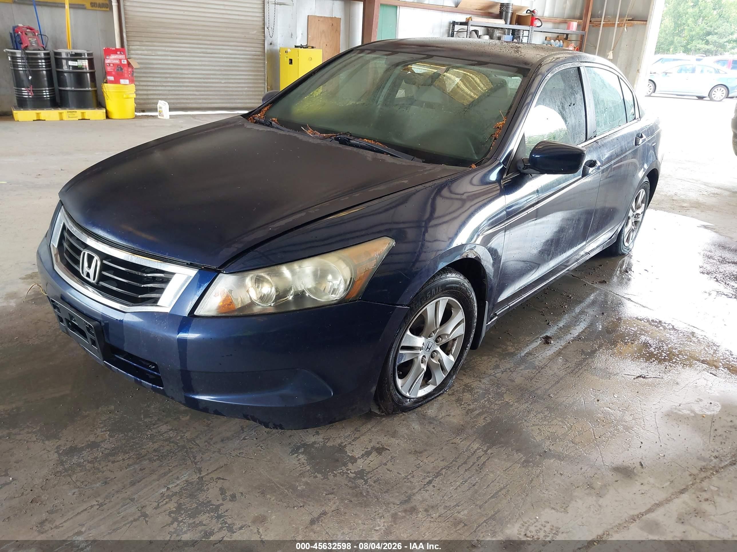 2010 Honda Accord 2.4 Lx-p Синий vin: 1HGCP2F42AA151062