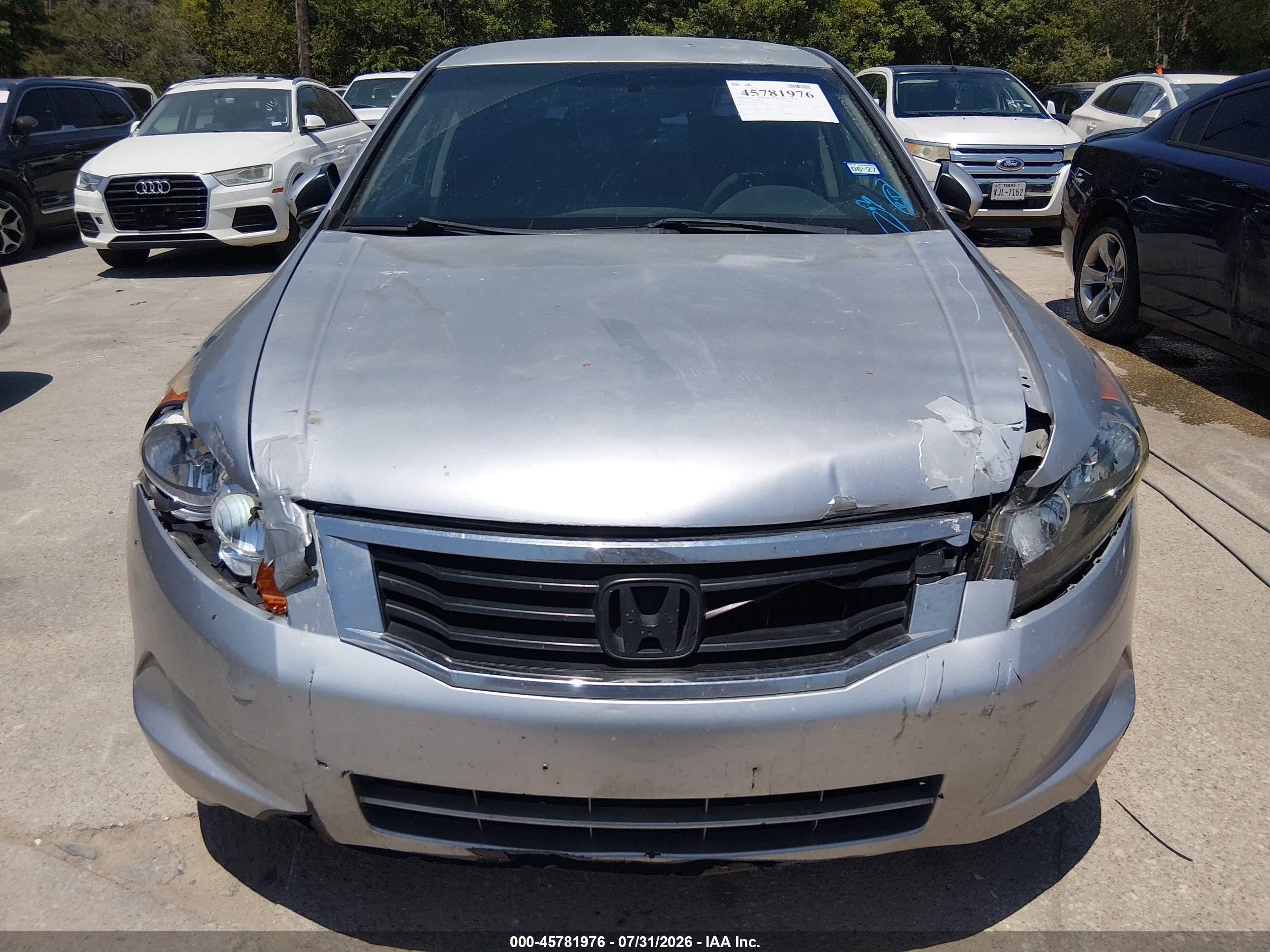 2010 Honda Accord 2.4 Lx-p Gray vin: 1HGCP2F42AA152065
