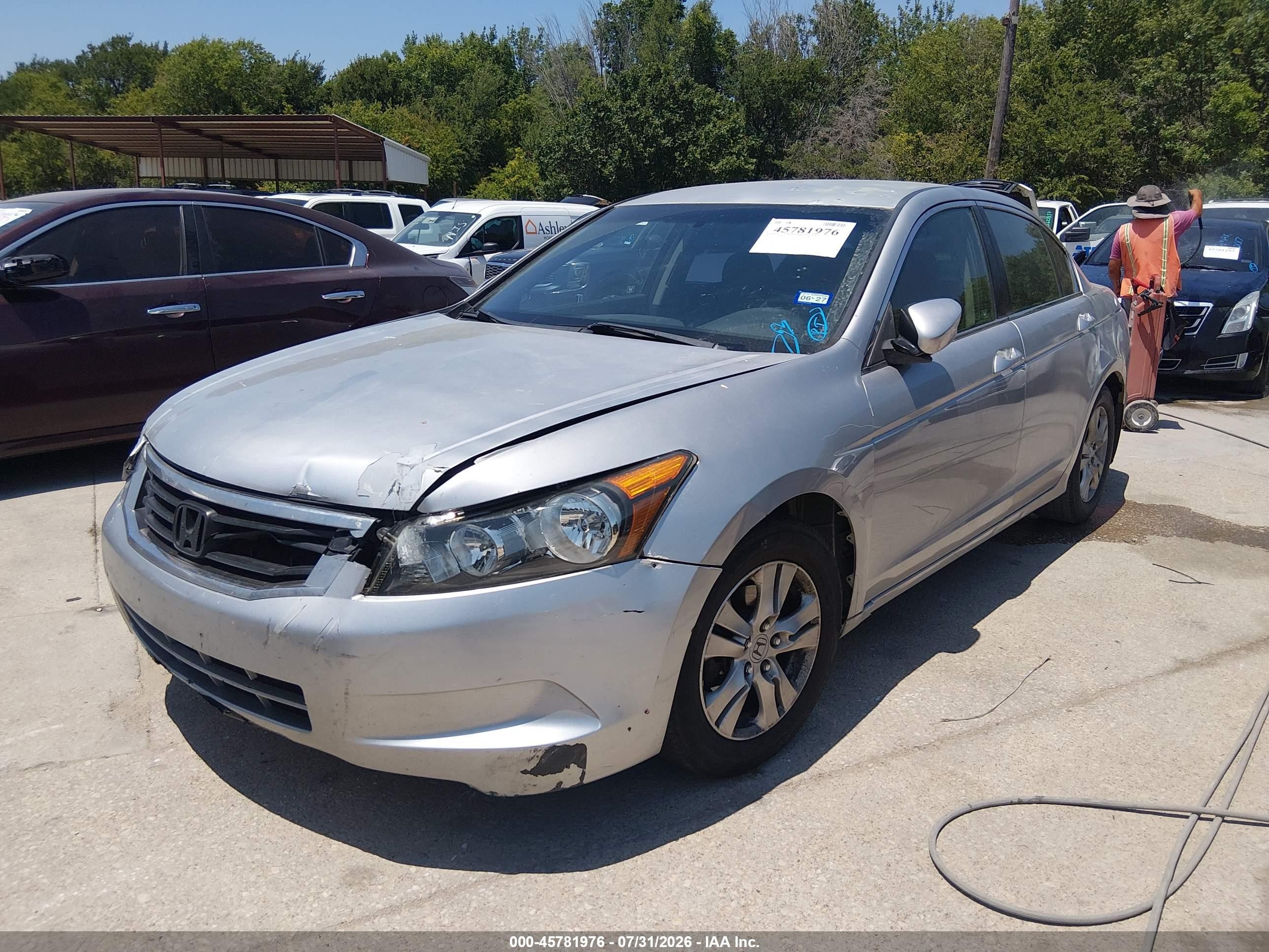 2010 Honda Accord 2.4 Lx-p Gray vin: 1HGCP2F42AA152065