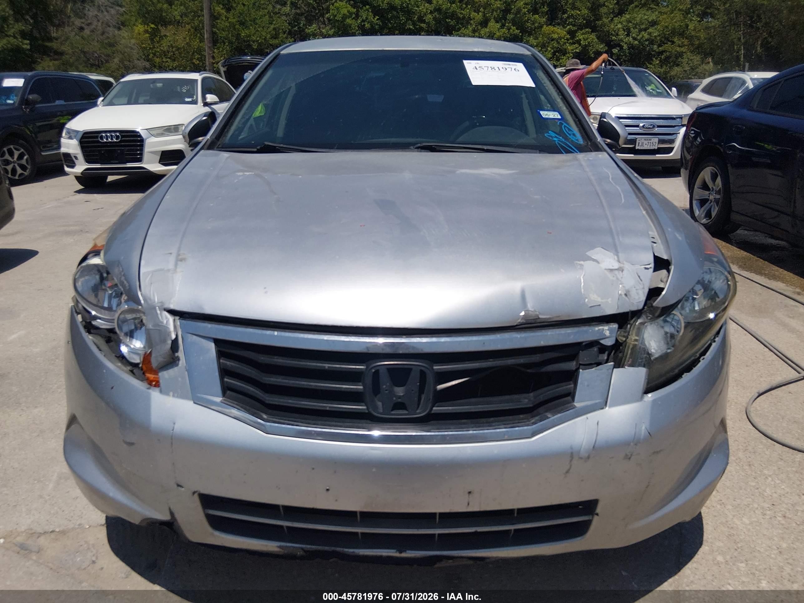 2010 Honda Accord 2.4 Lx-p Gray vin: 1HGCP2F42AA152065