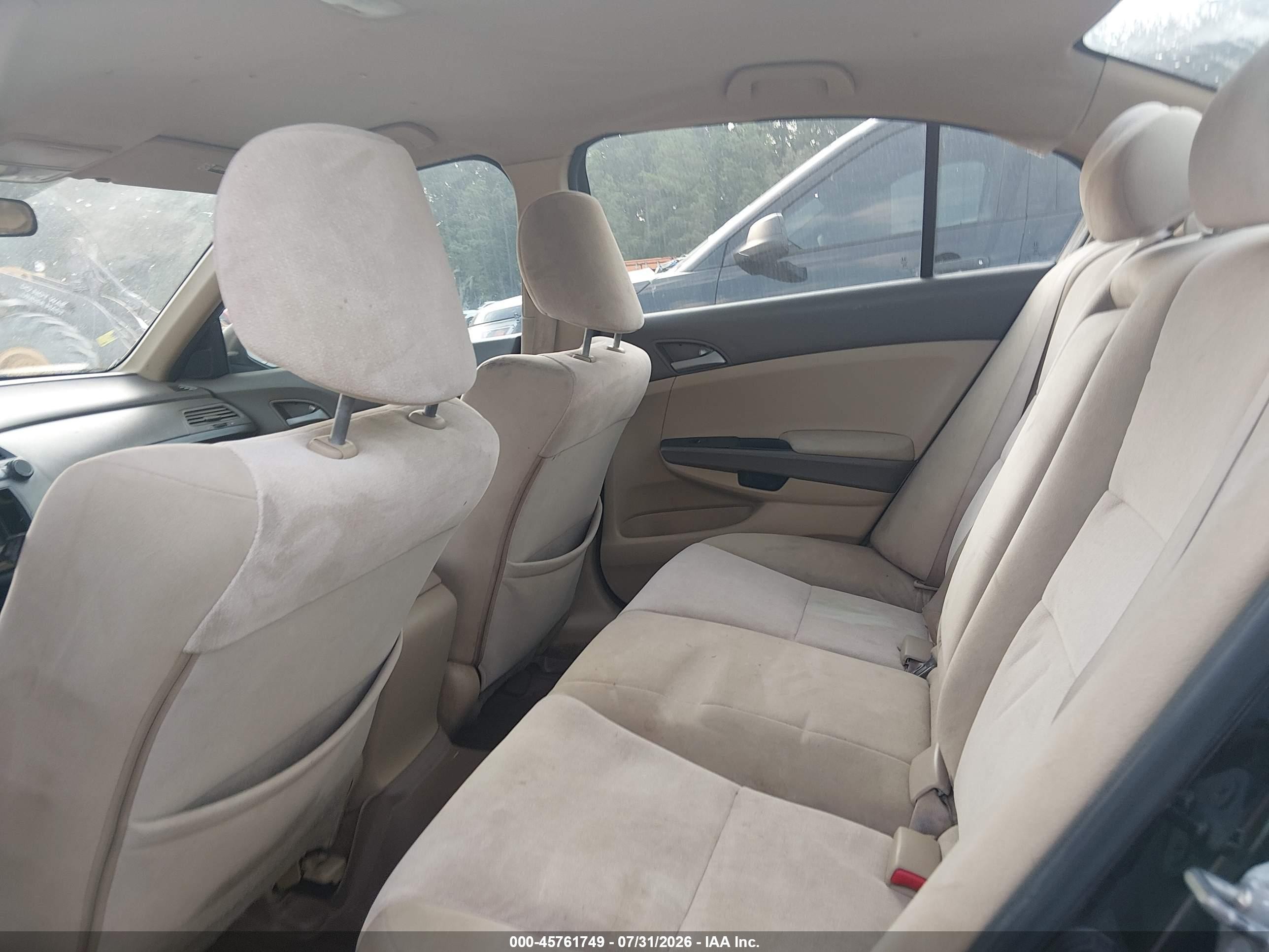 2010 Honda Accord 2.4 Lx-p Black vin: 1HGCP2F42AA158058