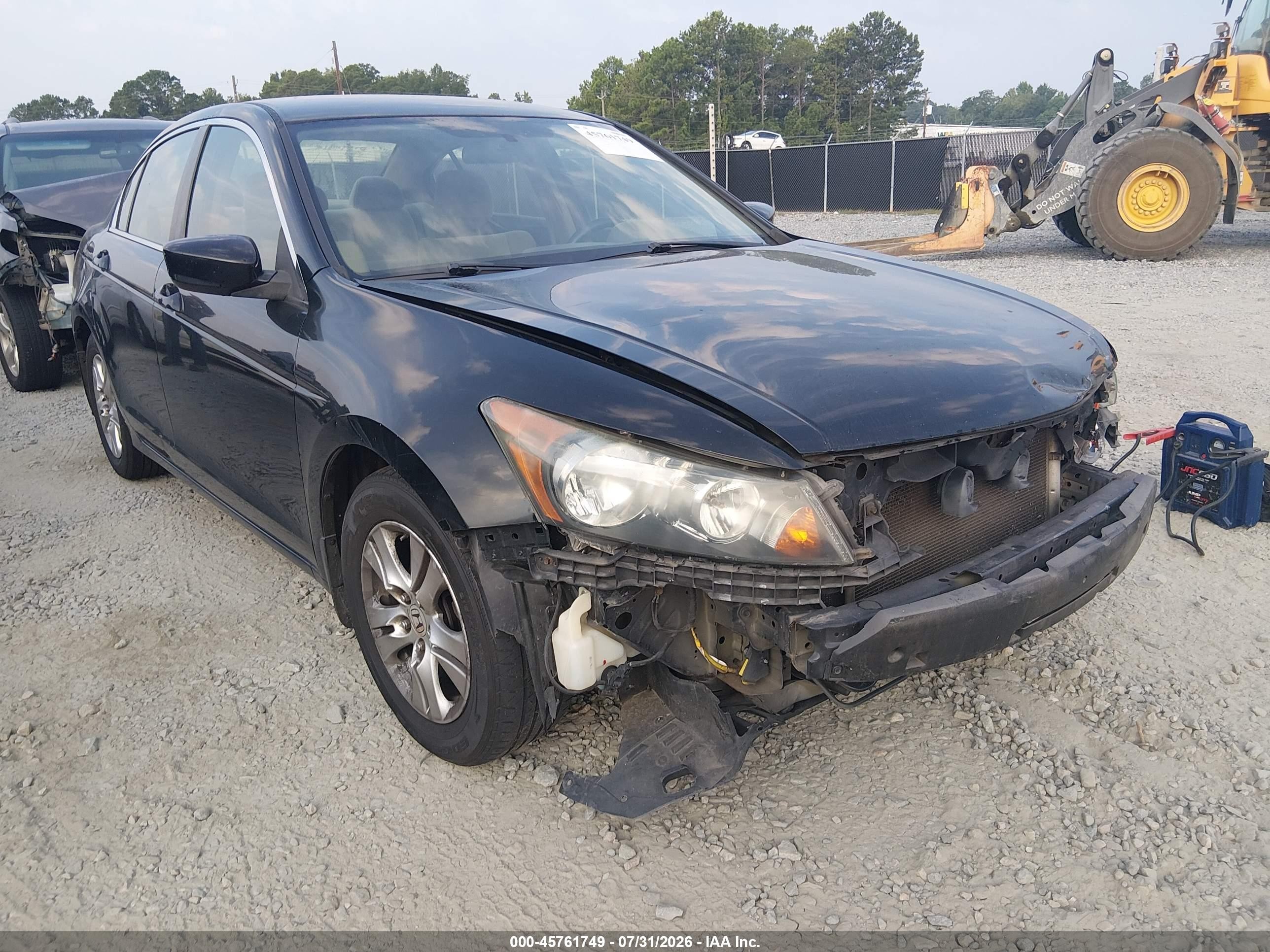 2010 Honda Accord 2.4 Lx-p Black vin: 1HGCP2F42AA158058