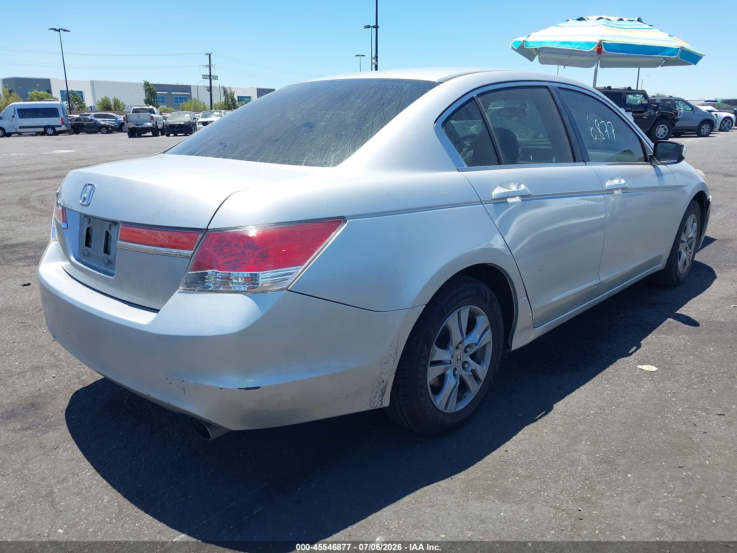 2011 Honda Accord 2.4 Lx-p Silver vin: 1HGCP2F42BA075733