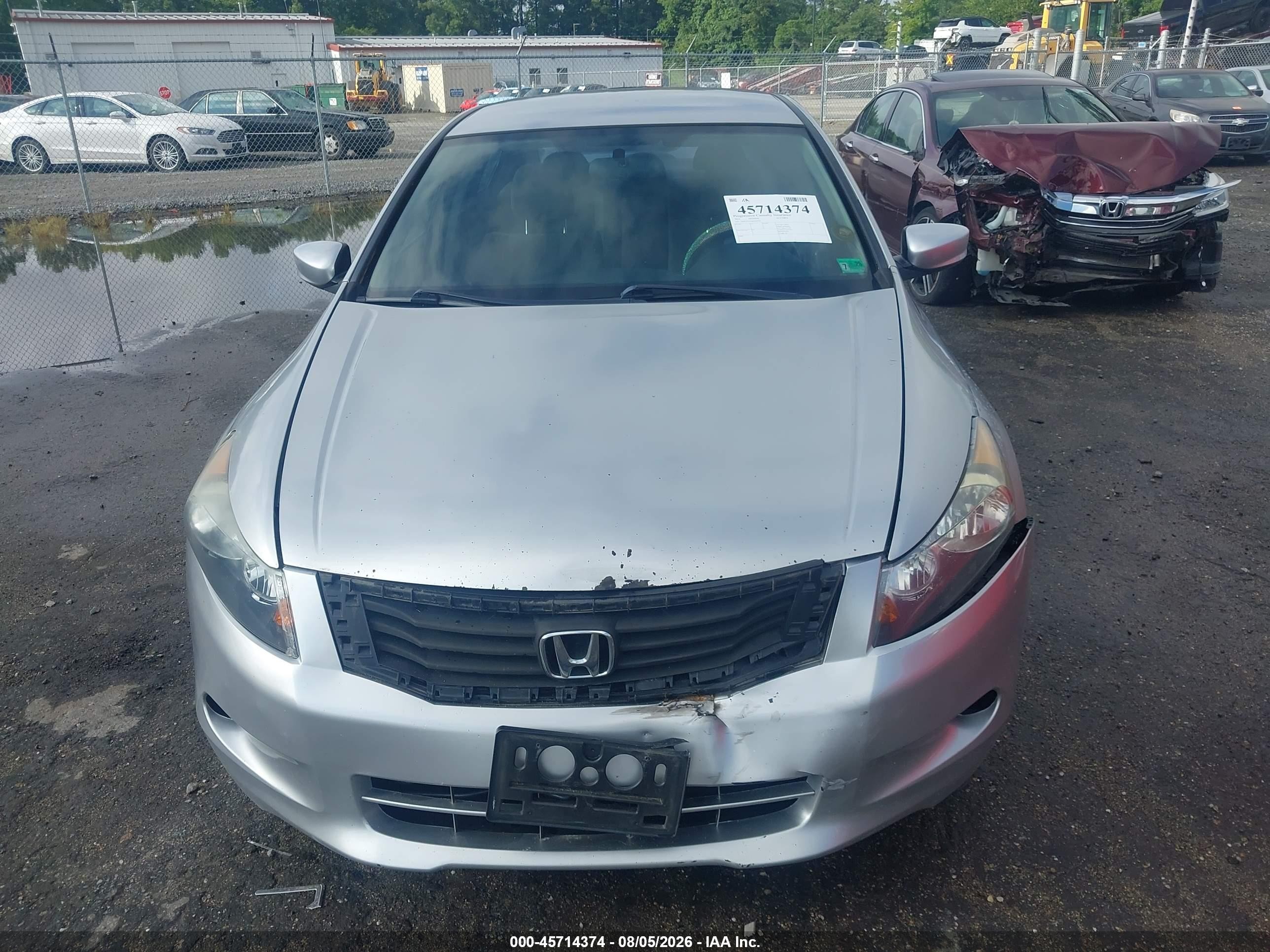 2011 Honda Accord 2.4 Lx-p Silver vin: 1HGCP2F42BA099594