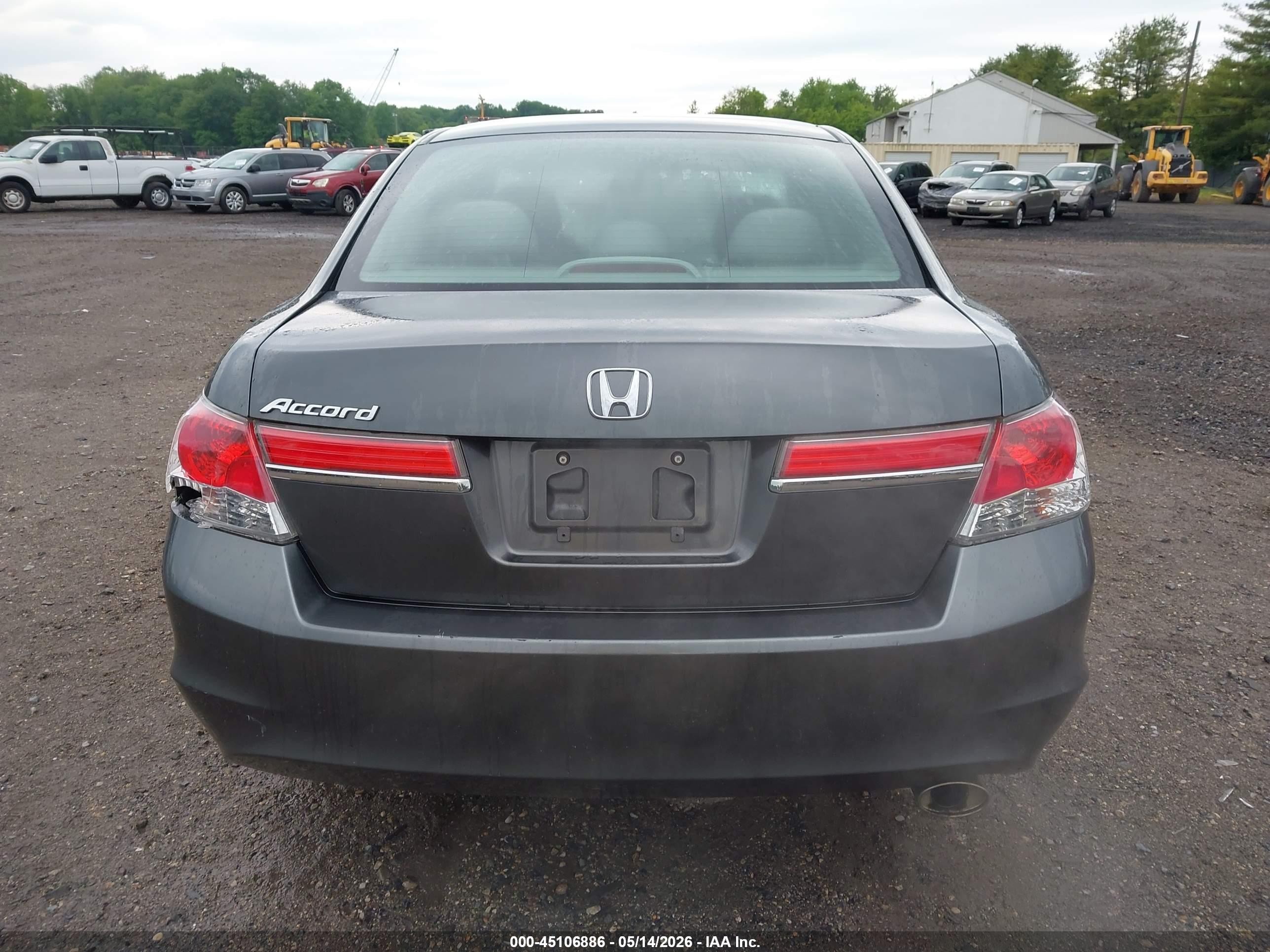 2012 Honda Accord 2.4 Lx-p Gray vin: 1HGCP2F42CA005523