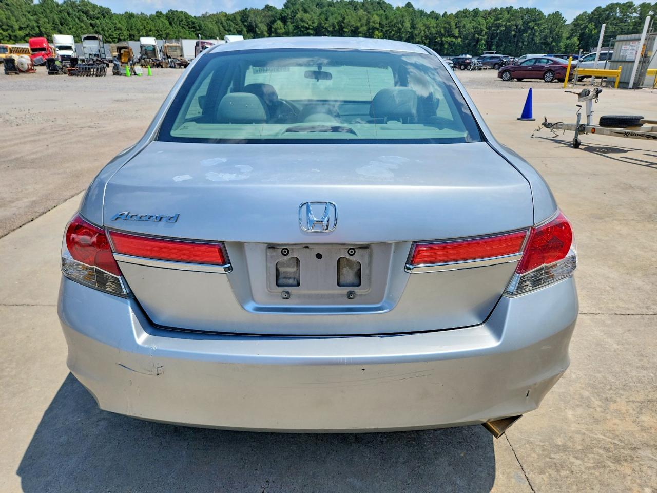 2012 Honda Accord Lxp Silver vin: 1HGCP2F42CA020166