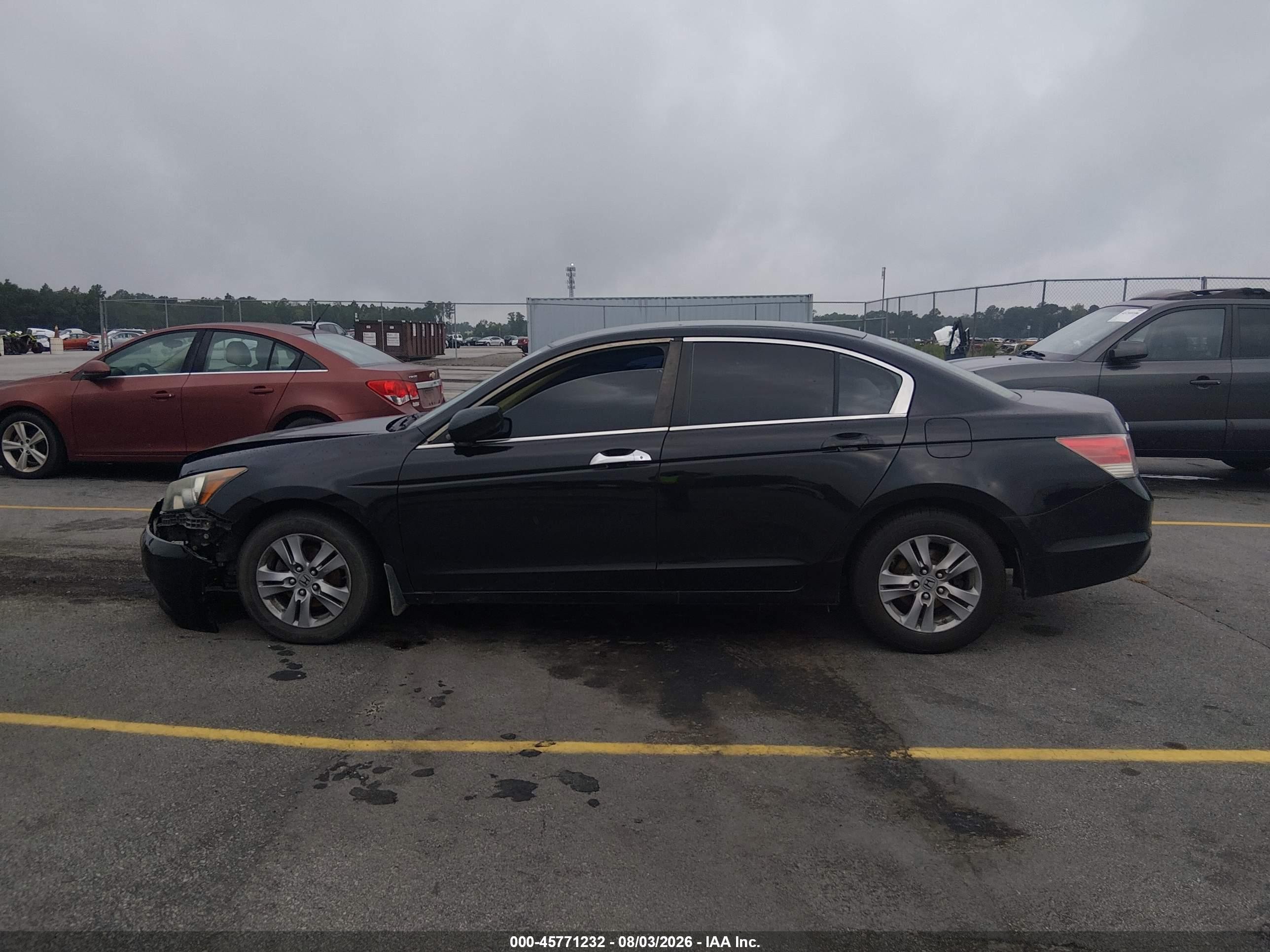 2012 Honda Accord 2.4 Lx-p Black vin: 1HGCP2F42CA027313