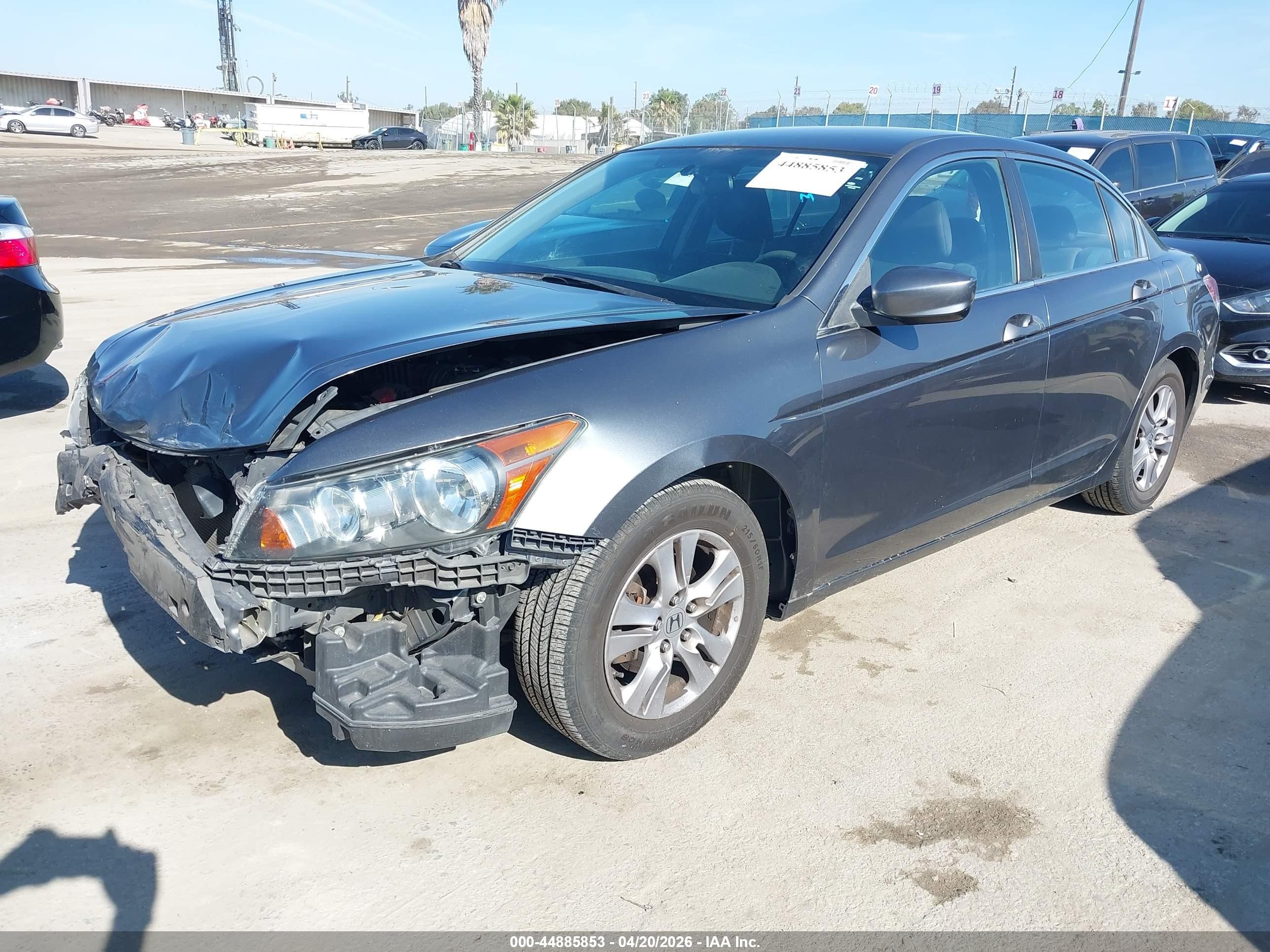2012 Honda Accord 2.4 Lx-p Gray vin: 1HGCP2F42CA057699