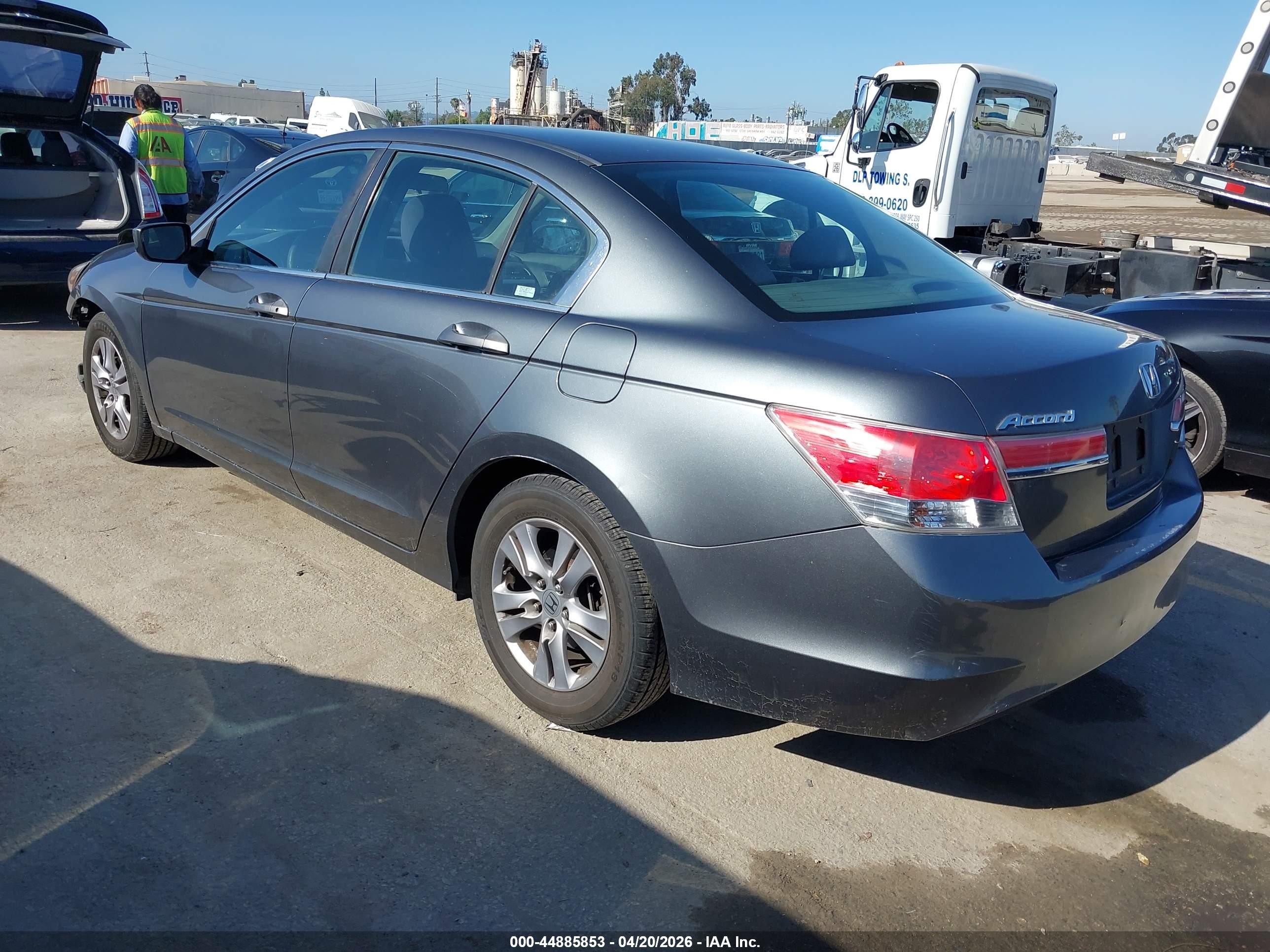 2012 Honda Accord 2.4 Lx-p Gray vin: 1HGCP2F42CA057699