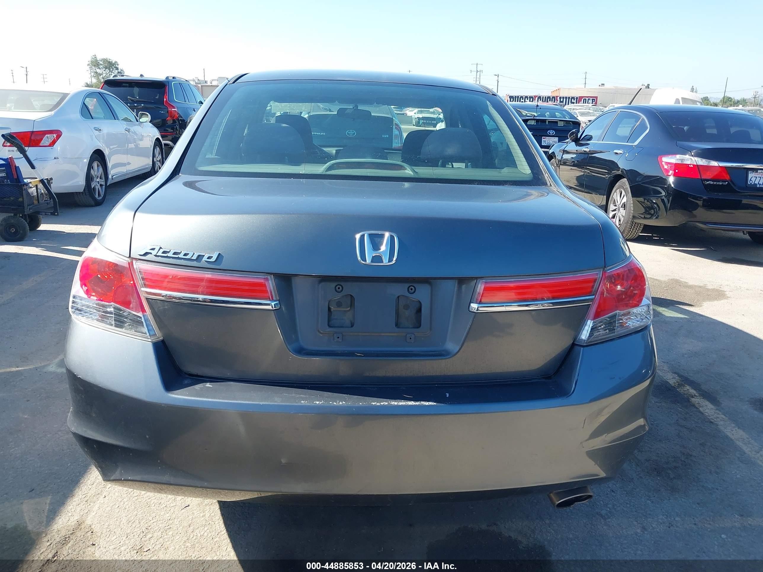 2012 Honda Accord 2.4 Lx-p Gray vin: 1HGCP2F42CA057699