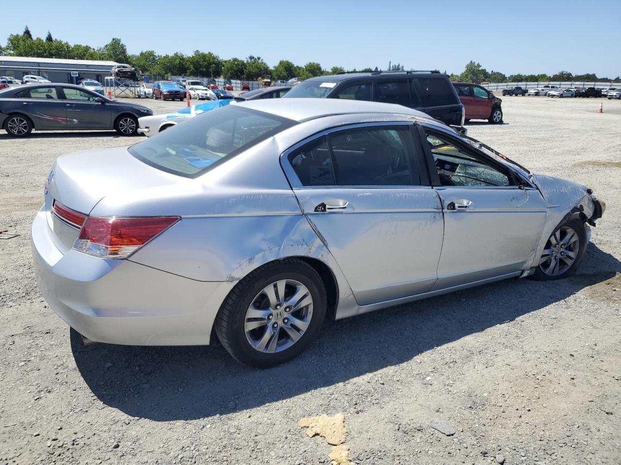 2012 Honda Accord Lxp Silver vin: 1HGCP2F42CA068671