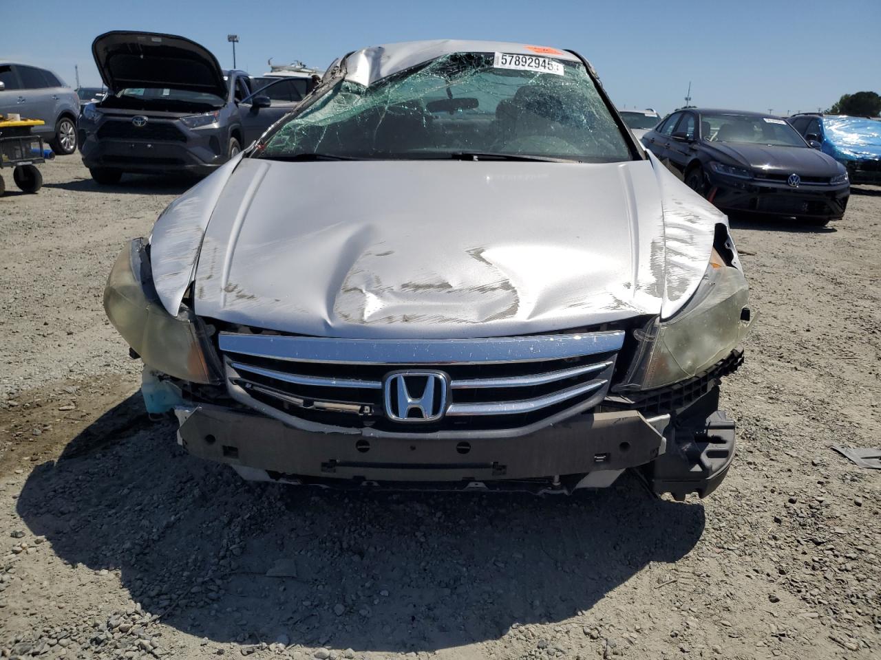 2012 Honda Accord Lxp Silver vin: 1HGCP2F42CA068671