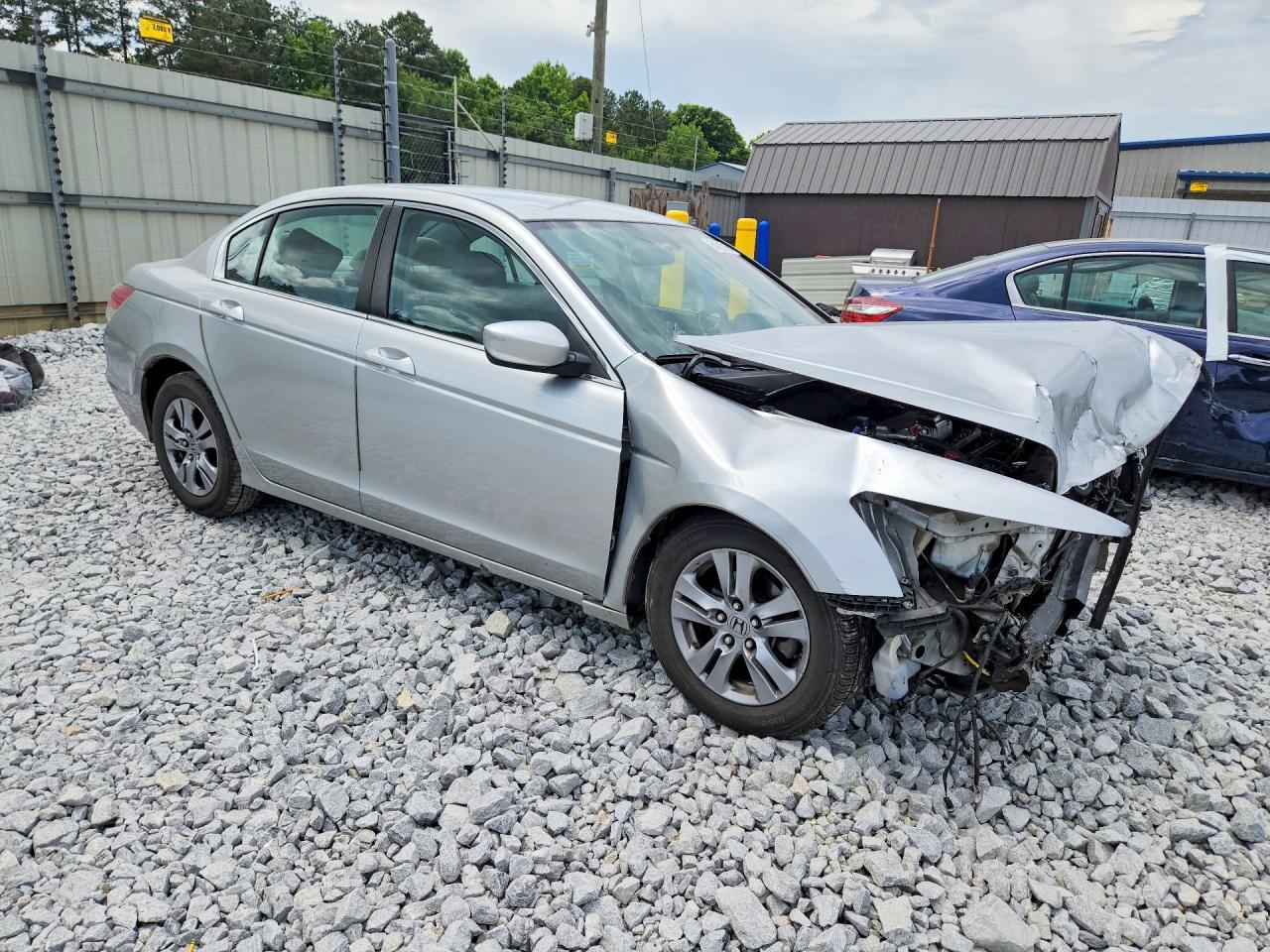 2012 Honda Accord Lxp Silver vin: 1HGCP2F42CA201896