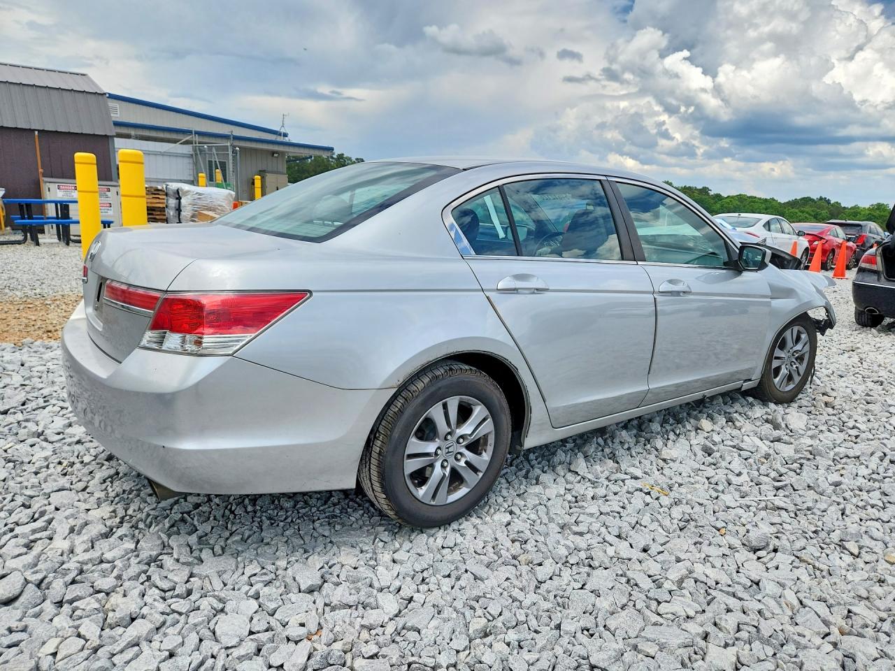2012 Honda Accord Lxp Silver vin: 1HGCP2F42CA201896