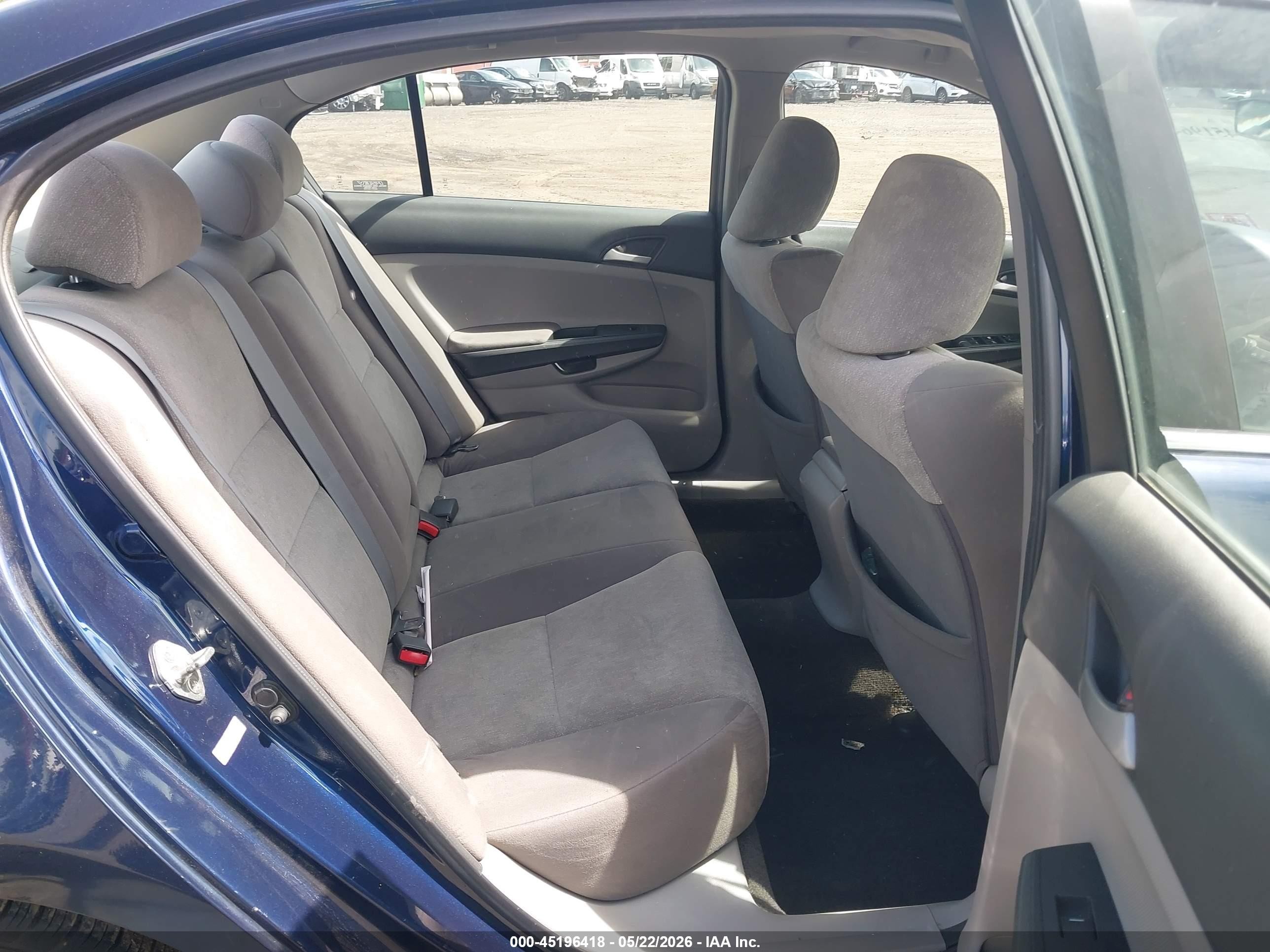 2010 Honda Accord 2.4 Lx-p Blue vin: 1HGCP2F43AA005673