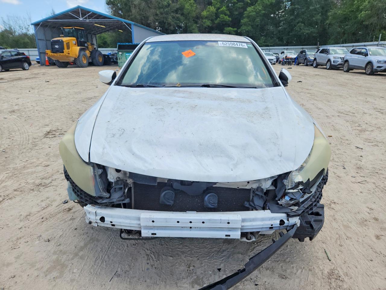 2010 Honda Accord Lxp White vin: 1HGCP2F43AA029018