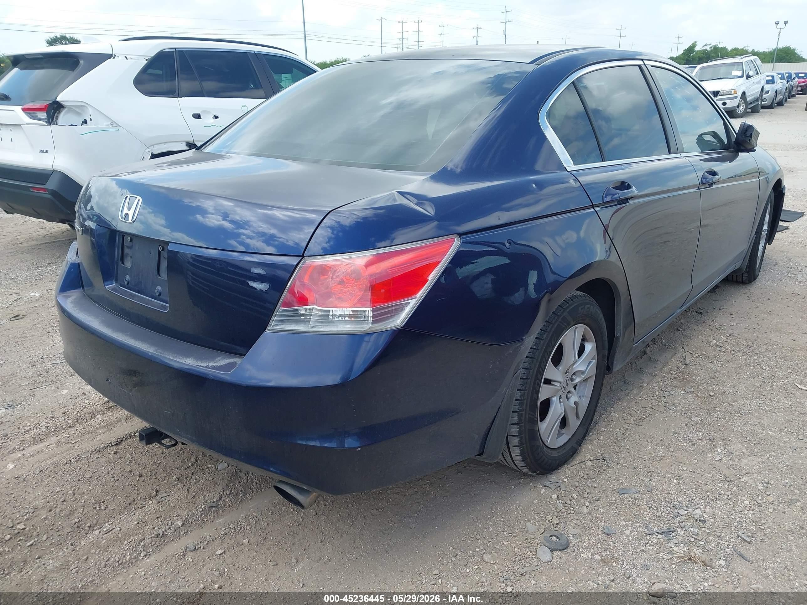 2010 Honda Accord 2.4 Lx-p Dark Blue vin: 1HGCP2F43AA039449