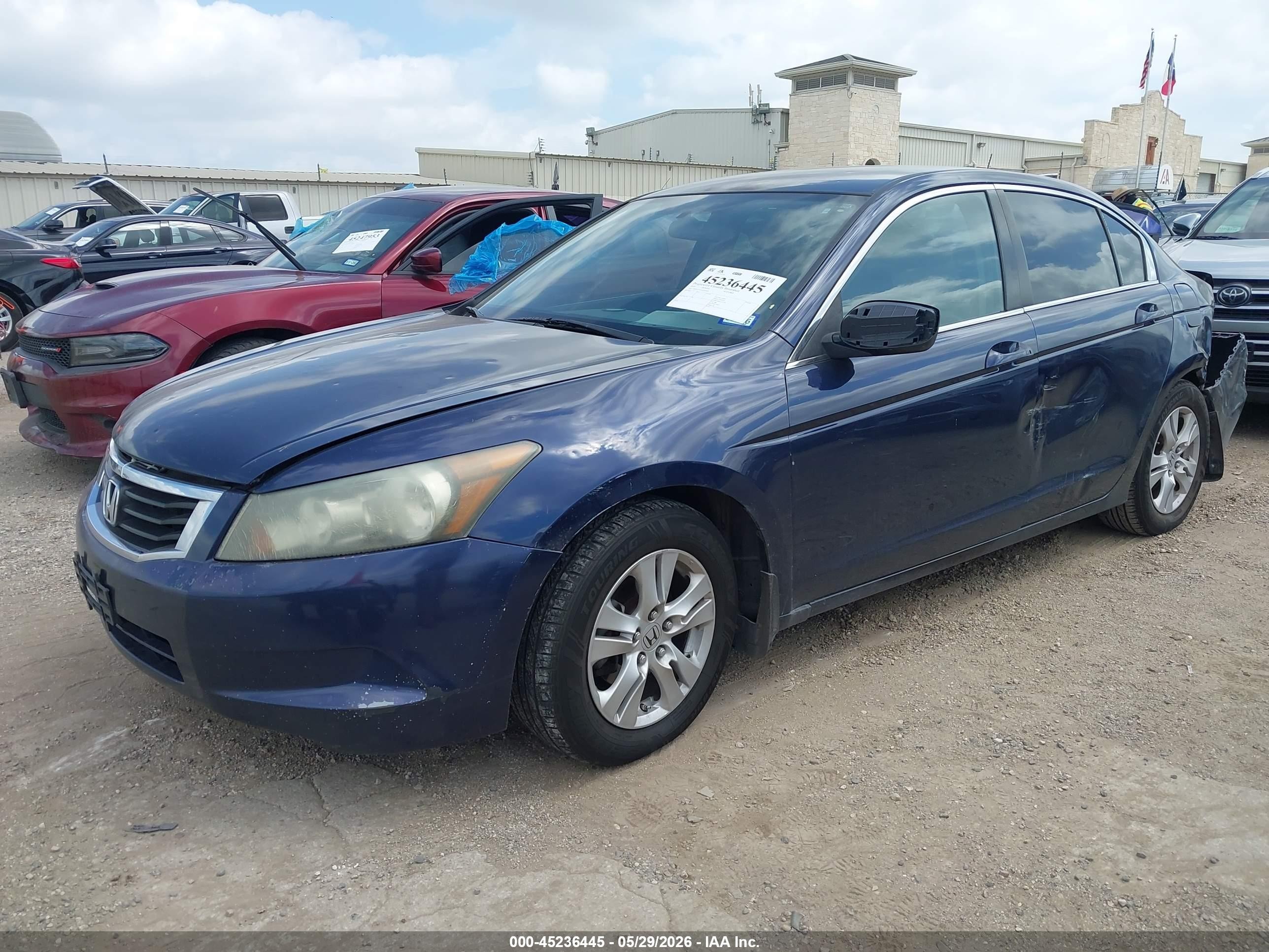 2010 Honda Accord 2.4 Lx-p Dark Blue vin: 1HGCP2F43AA039449