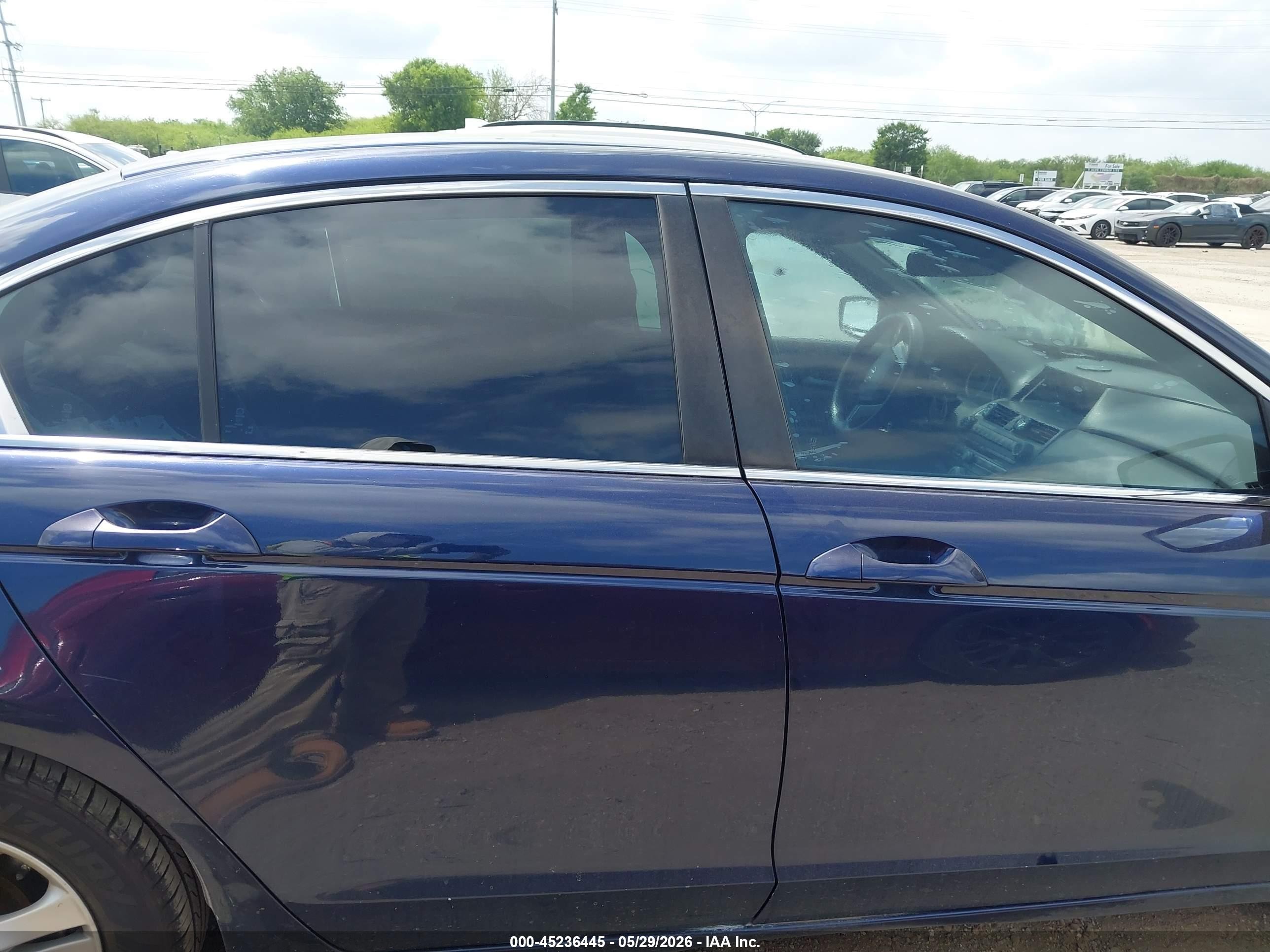 2010 Honda Accord 2.4 Lx-p Dark Blue vin: 1HGCP2F43AA039449