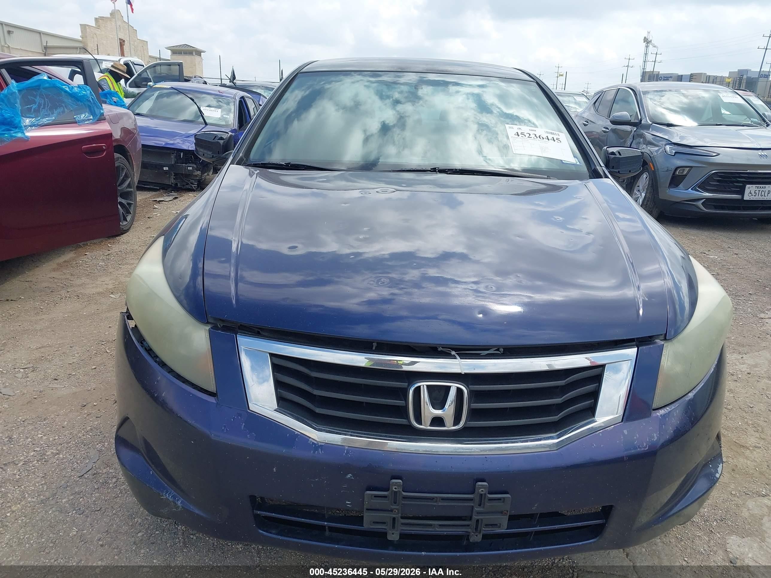 2010 Honda Accord 2.4 Lx-p Dark Blue vin: 1HGCP2F43AA039449