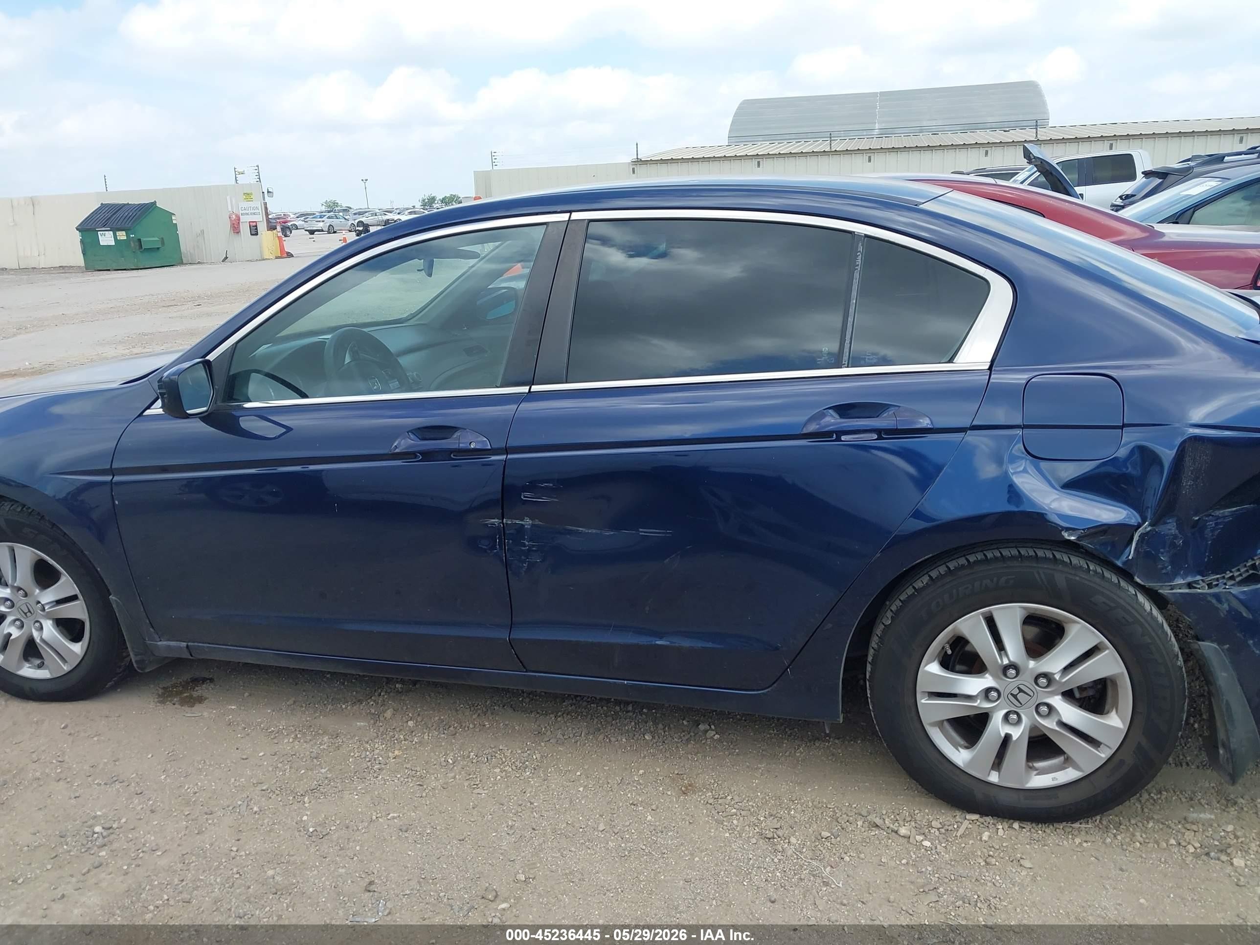 2010 Honda Accord 2.4 Lx-p Dark Blue vin: 1HGCP2F43AA039449