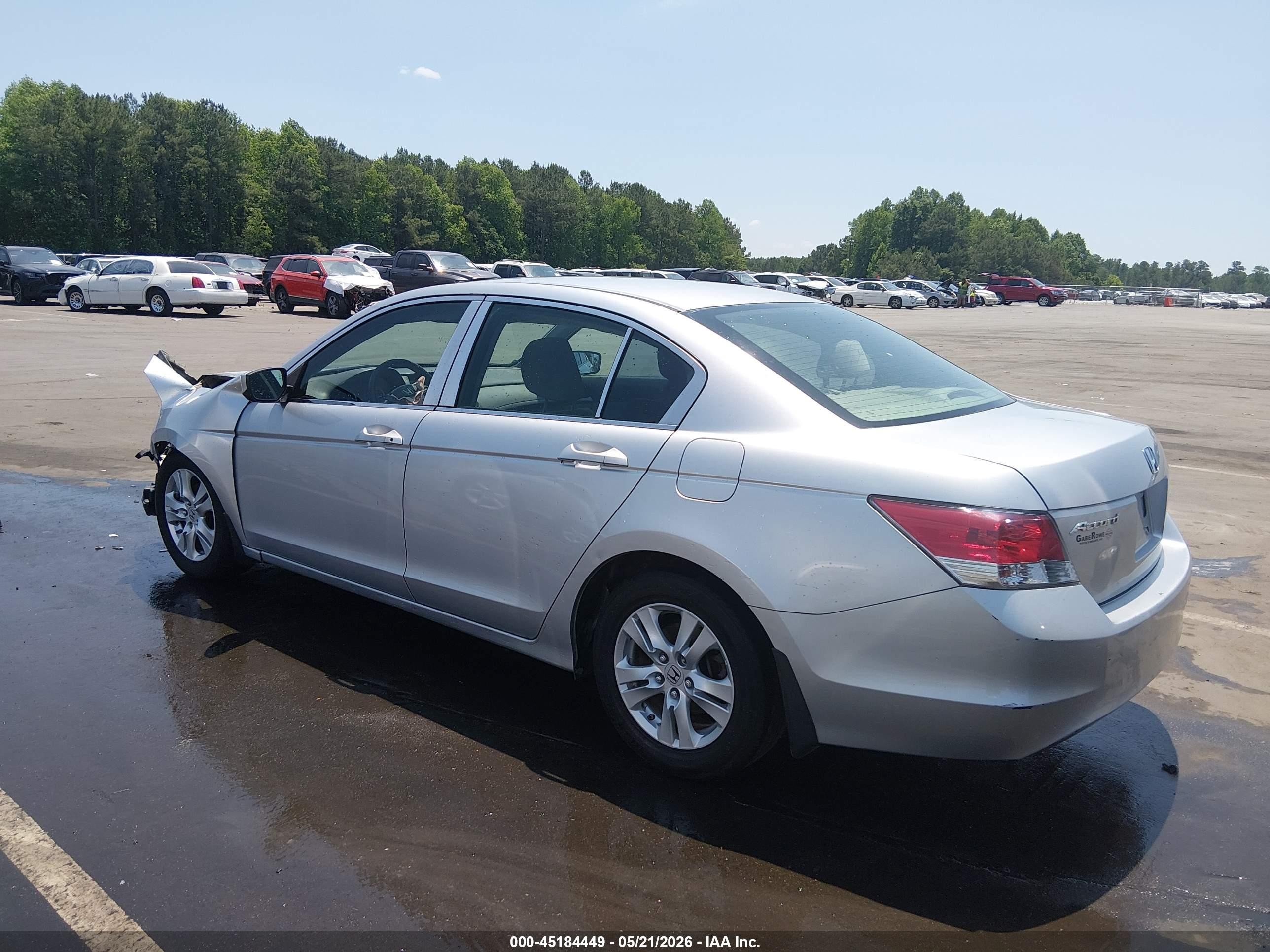 2010 Honda Accord 2.4 Lx-p Silver vin: 1HGCP2F43AA040438