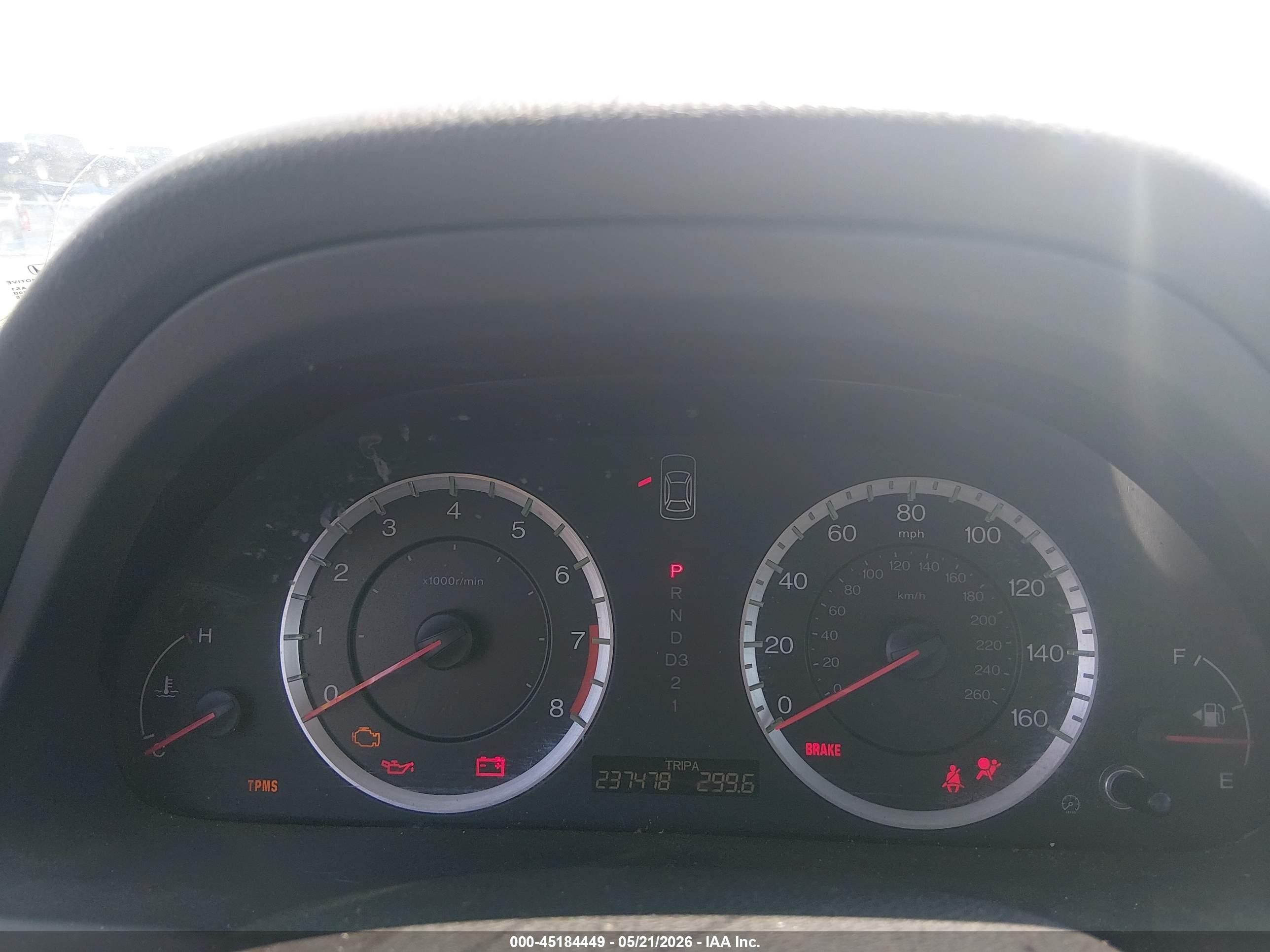 2010 Honda Accord 2.4 Lx-p Silver vin: 1HGCP2F43AA040438