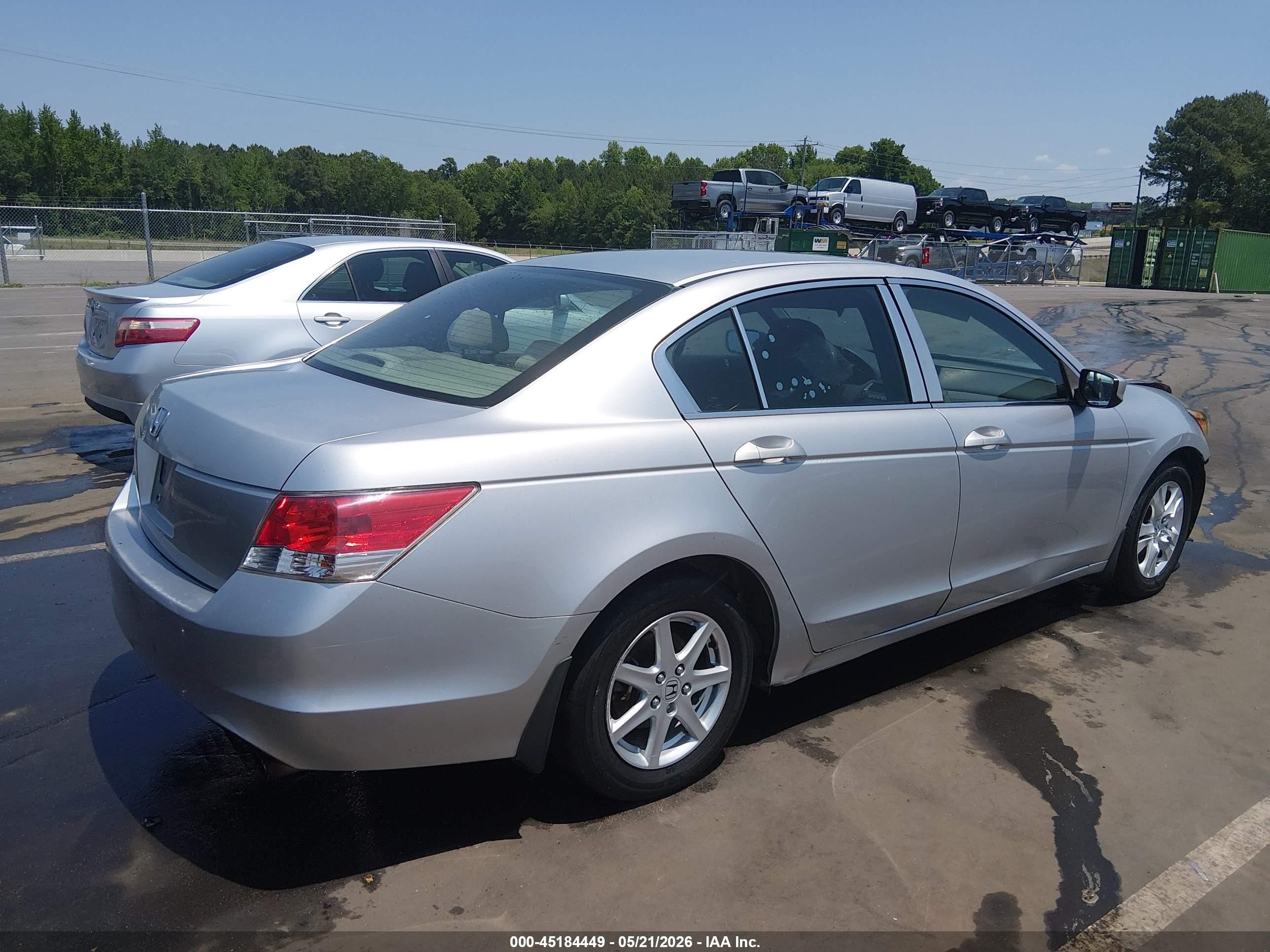 2010 Honda Accord 2.4 Lx-p Silver vin: 1HGCP2F43AA040438
