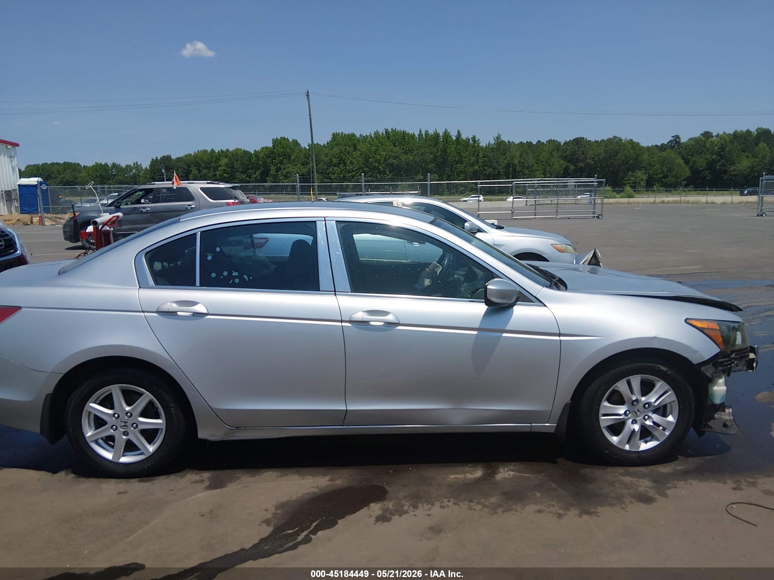 2010 Honda Accord 2.4 Lx-p Silver vin: 1HGCP2F43AA040438