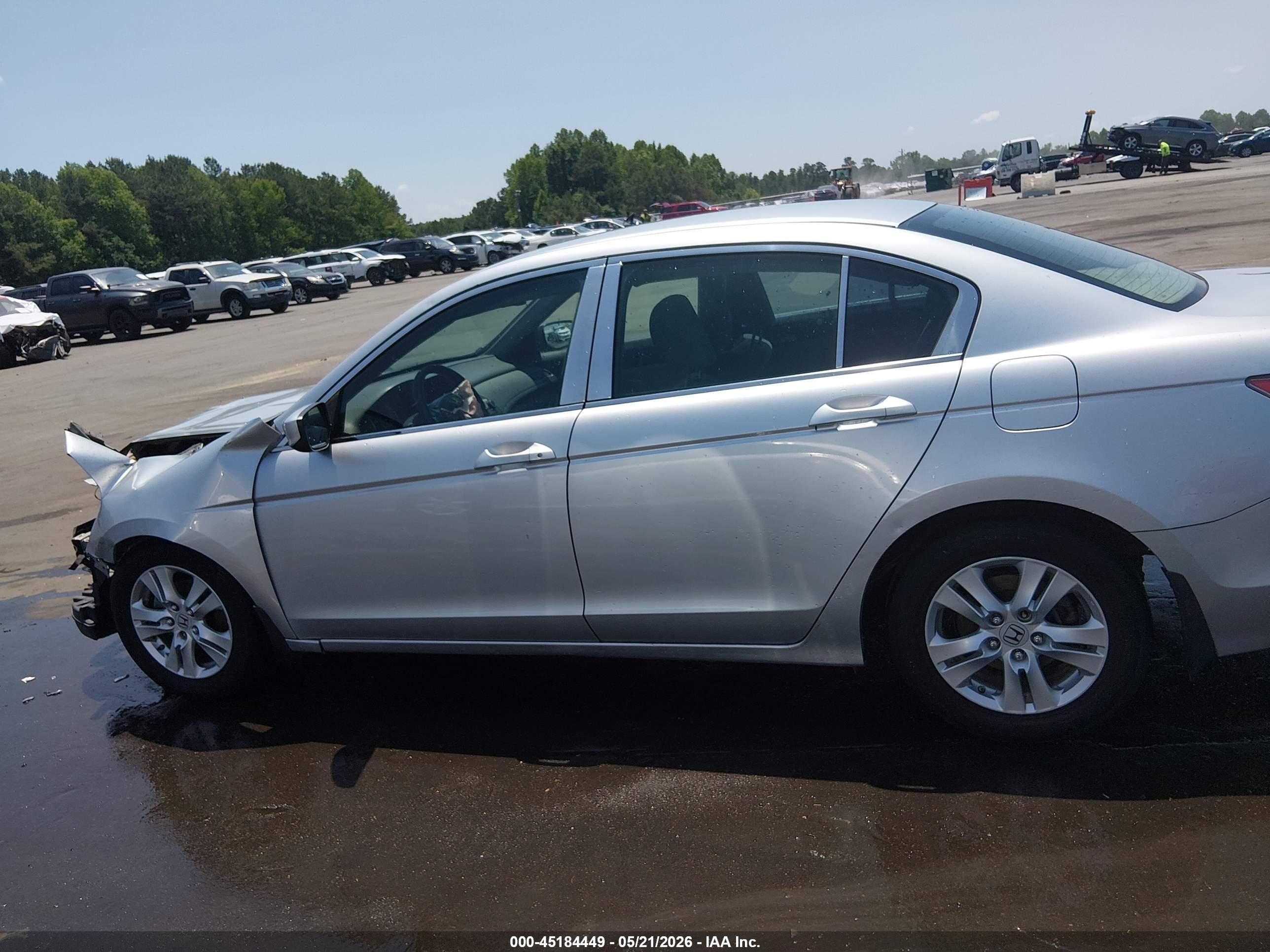 2010 Honda Accord 2.4 Lx-p Silver vin: 1HGCP2F43AA040438
