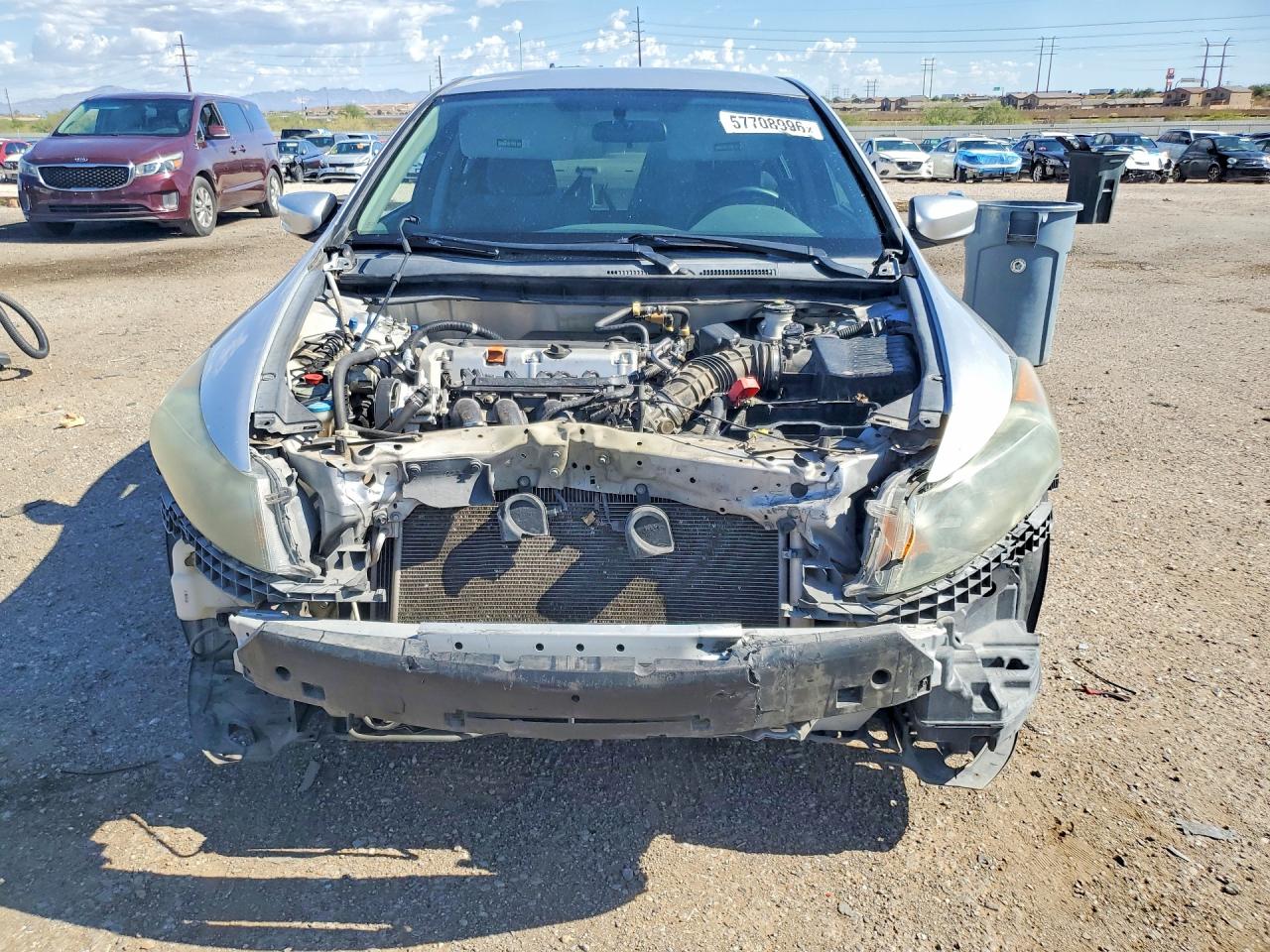 2010 Honda Accord Lxp Silver vin: 1HGCP2F43AA070829