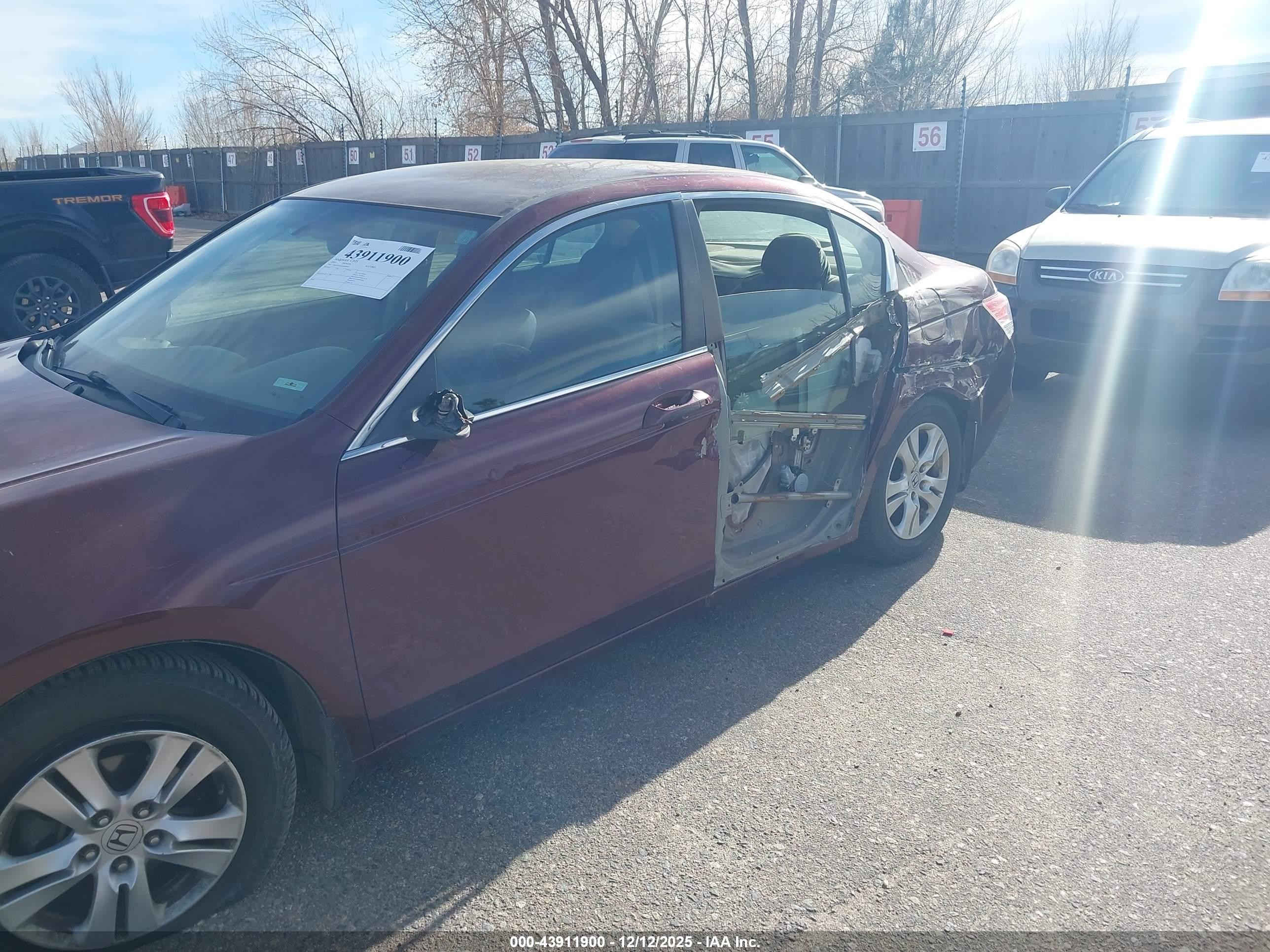 2010 Honda Accord 2.4 Lx-p Maroon vin: 1HGCP2F43AA089087