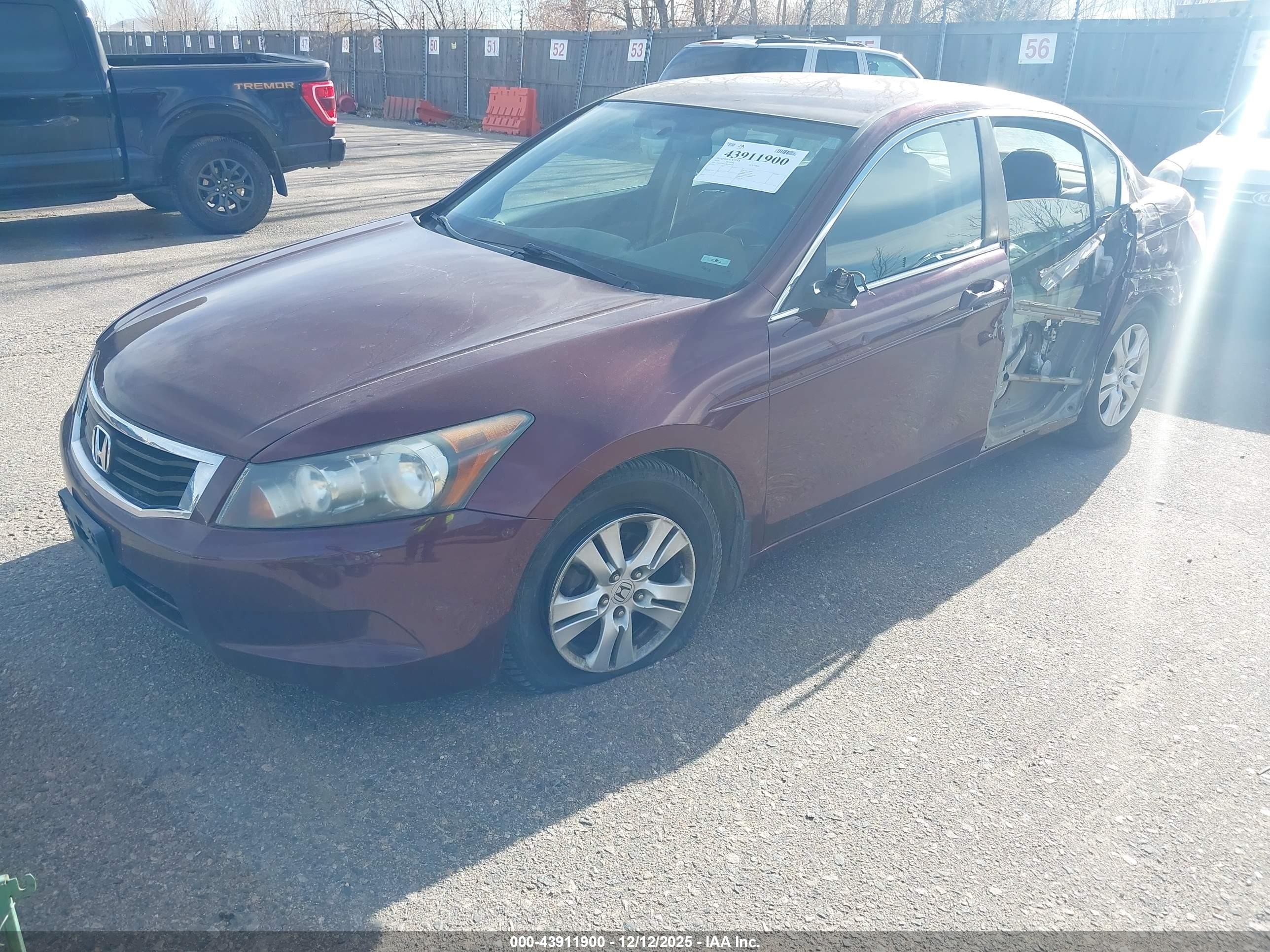 2010 Honda Accord 2.4 Lx-p Maroon vin: 1HGCP2F43AA089087